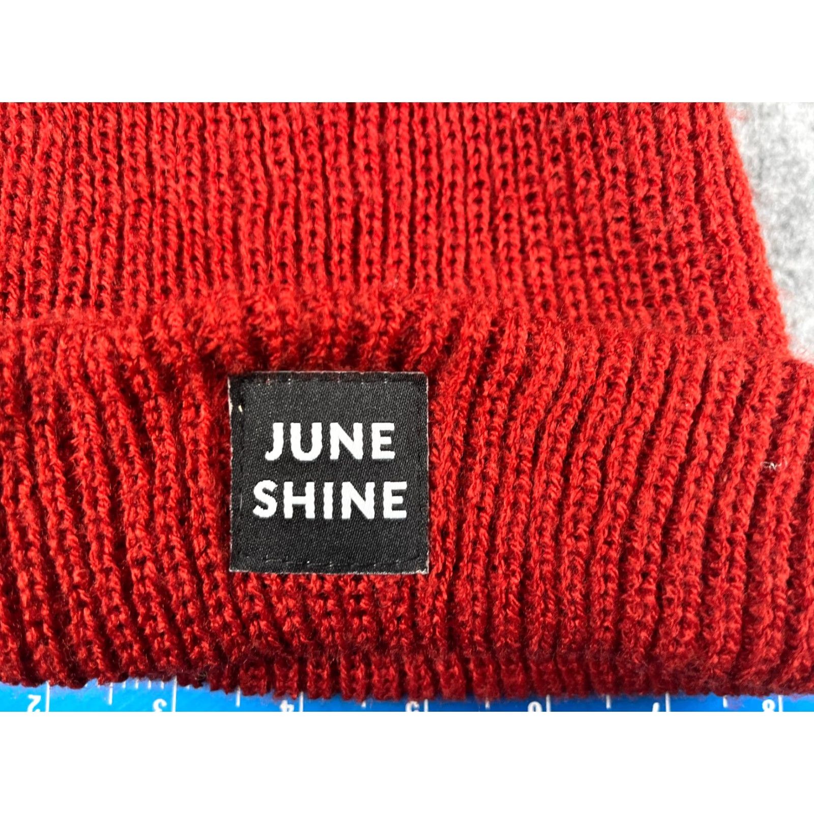 Doublet VINTAGE Beanie Toque Hat Adult One Size Red 100% Acrylic Knit Ski Winter Unbranded Mens Womens Boys Girls Size ONE SIZE - 2 Thumbnail