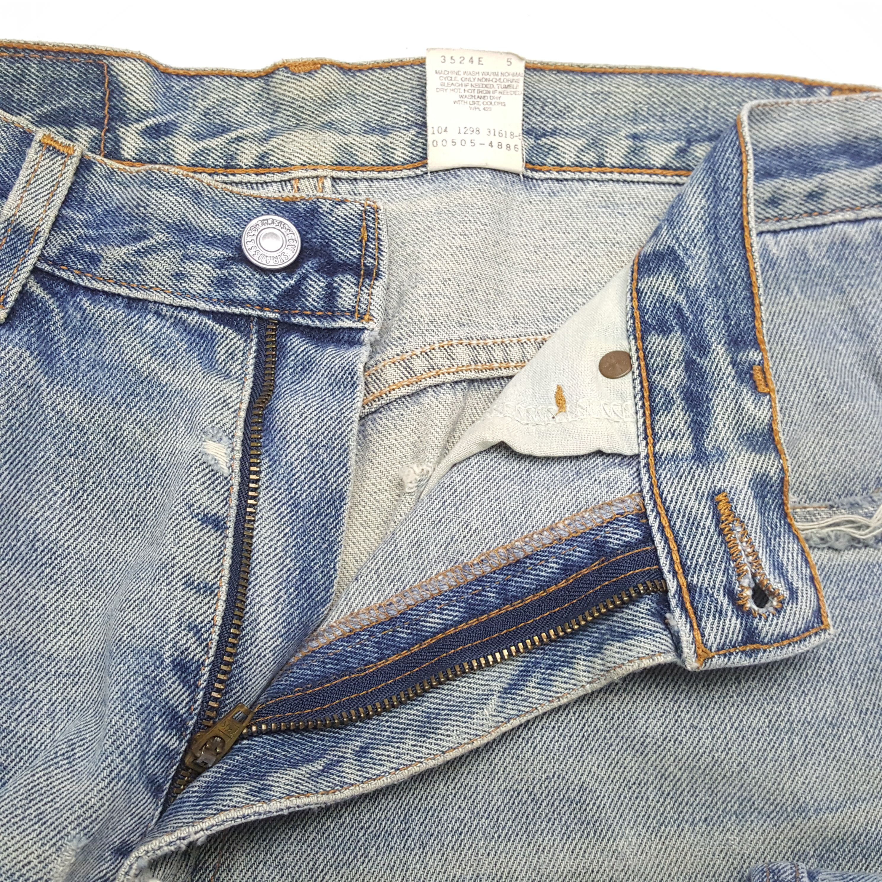 Levi's × Levi's Vintage Clothing × Vintage Vintage LEVI'S Kurt Cobain Distressed Style Jeans Size US 32 / EU 48 - 12 Thumbnail