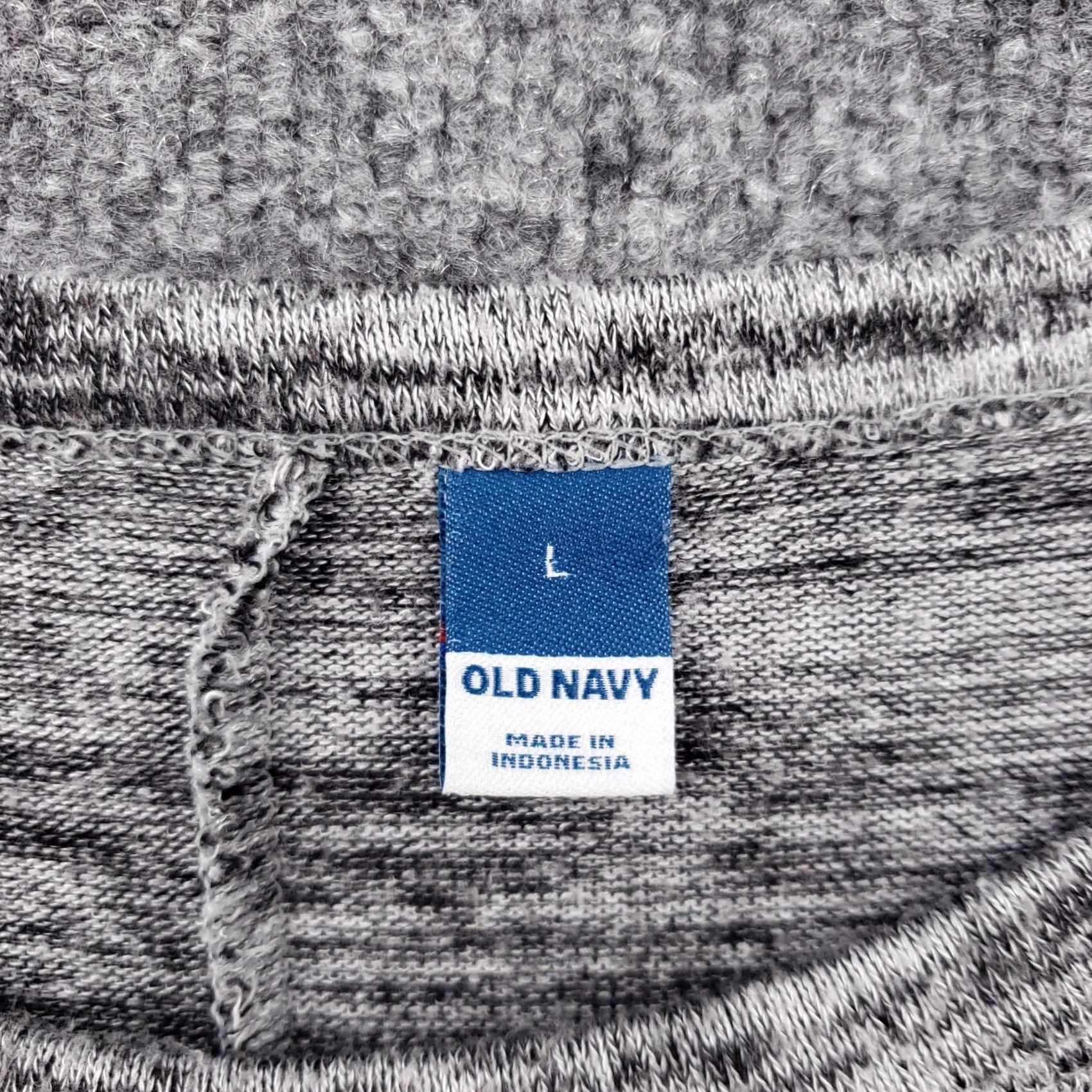 Old Navy Old Navy T Shirt Womens L Large Gray Long Sleeves Pullover Knit Tee Size L / US 10 / IT 46 - 3 Thumbnail