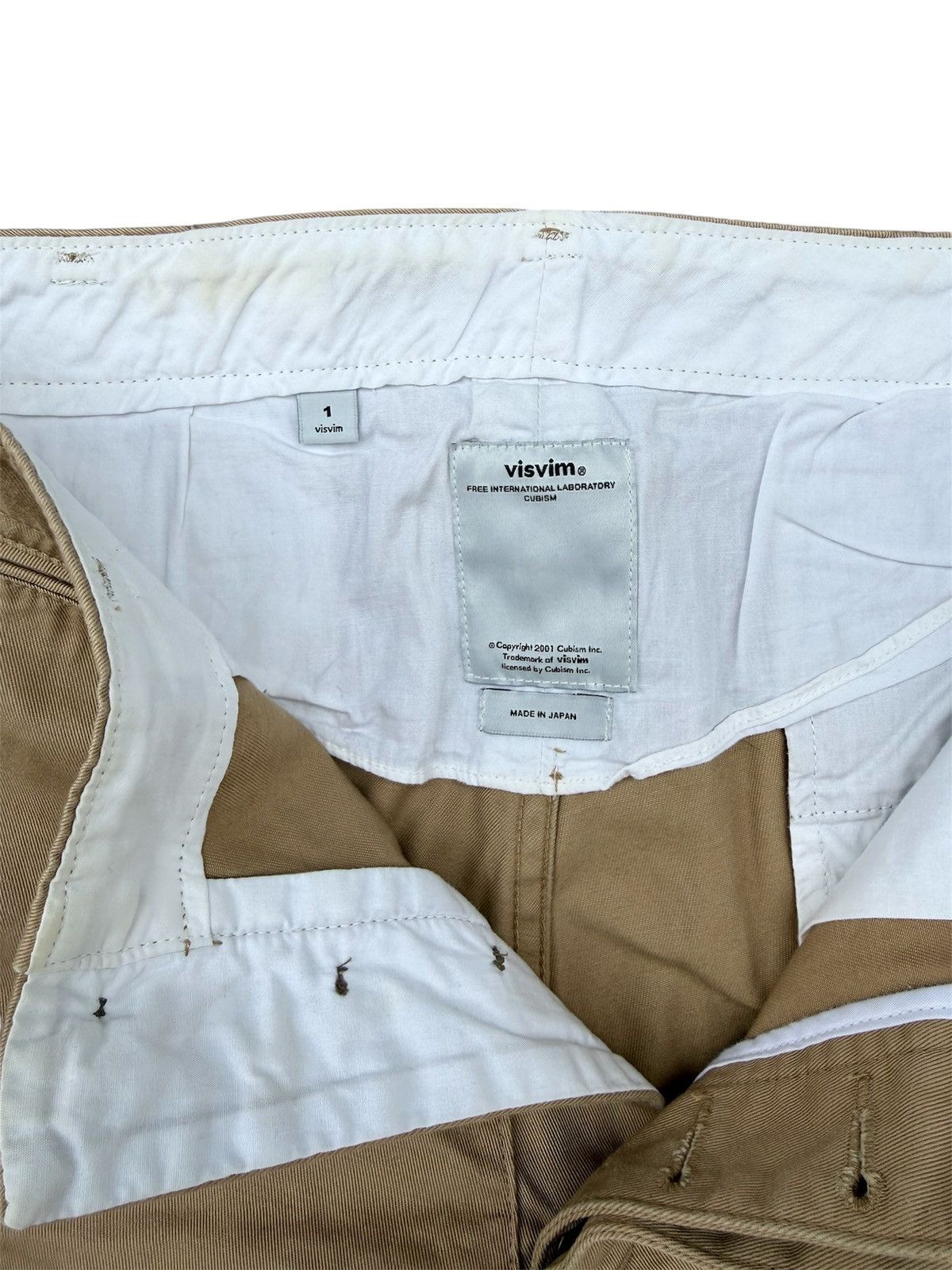 Visvim Visvim High Water Chino Pant Size US 30 / EU 46 - 4 Thumbnail