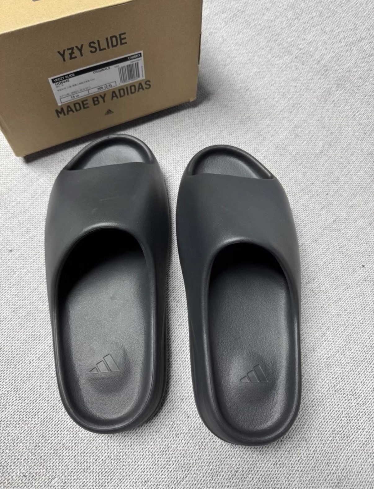 Adidas Adidas Yeezy Slide Onyx HQ6448 K37 Size US 13 / EU 46 - 6 Thumbnail