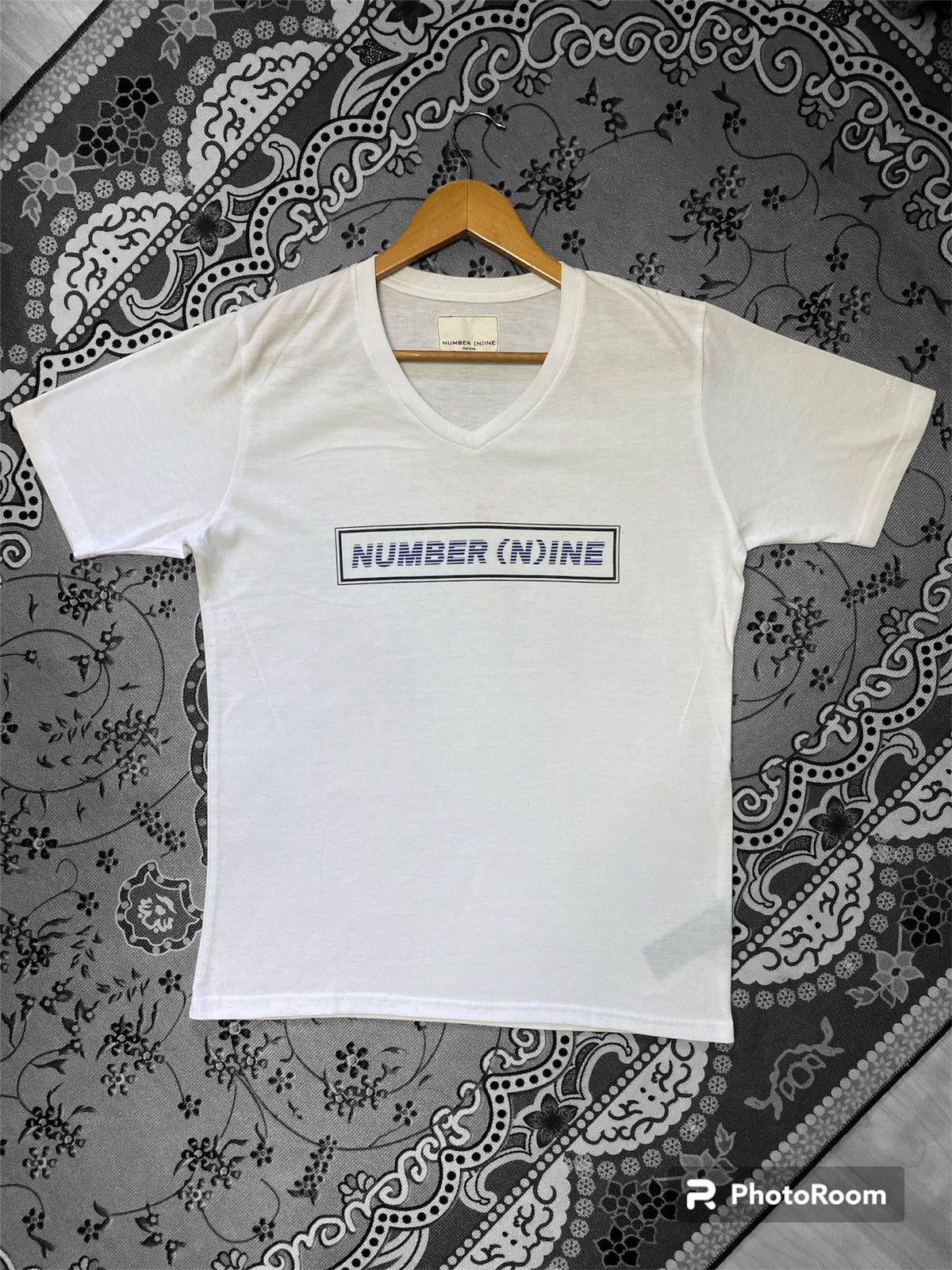 Japanese Brand × Number (N)ine × Takahiromiyashita The Soloist. ‼️RARE‼️COMBO 2 PIECES NUMBER(N)INE BOX LOGO SHIRT TEE🔥 Size US M / EU 48-50 / 2 - 11 Thumbnail