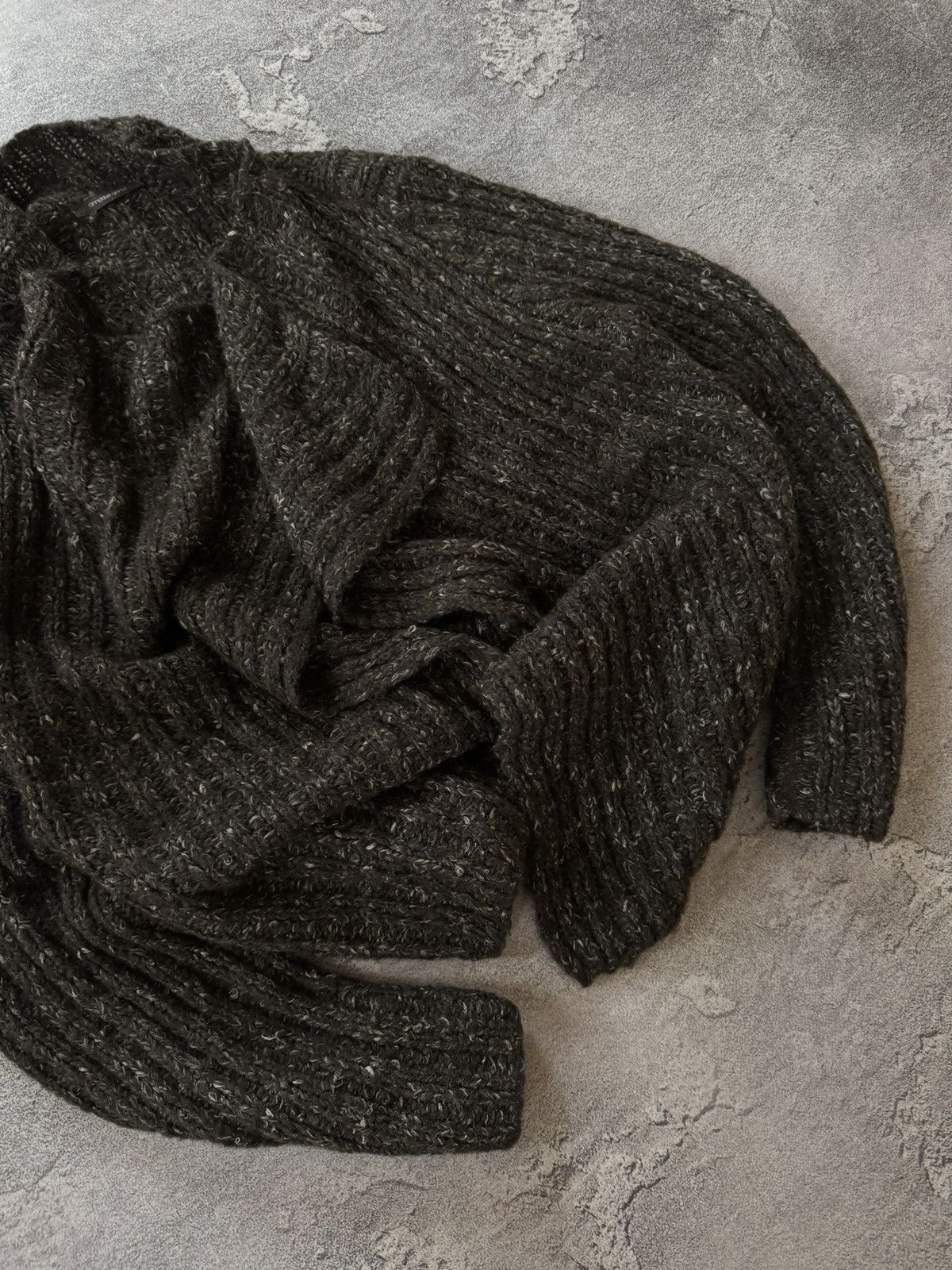 Annette Gortz × Designer Annette Gortz XL knitwear cardigan cape poncho sweater 🇩🇪 Size XL / US 12-14 / IT 48-50 - 3 Thumbnail