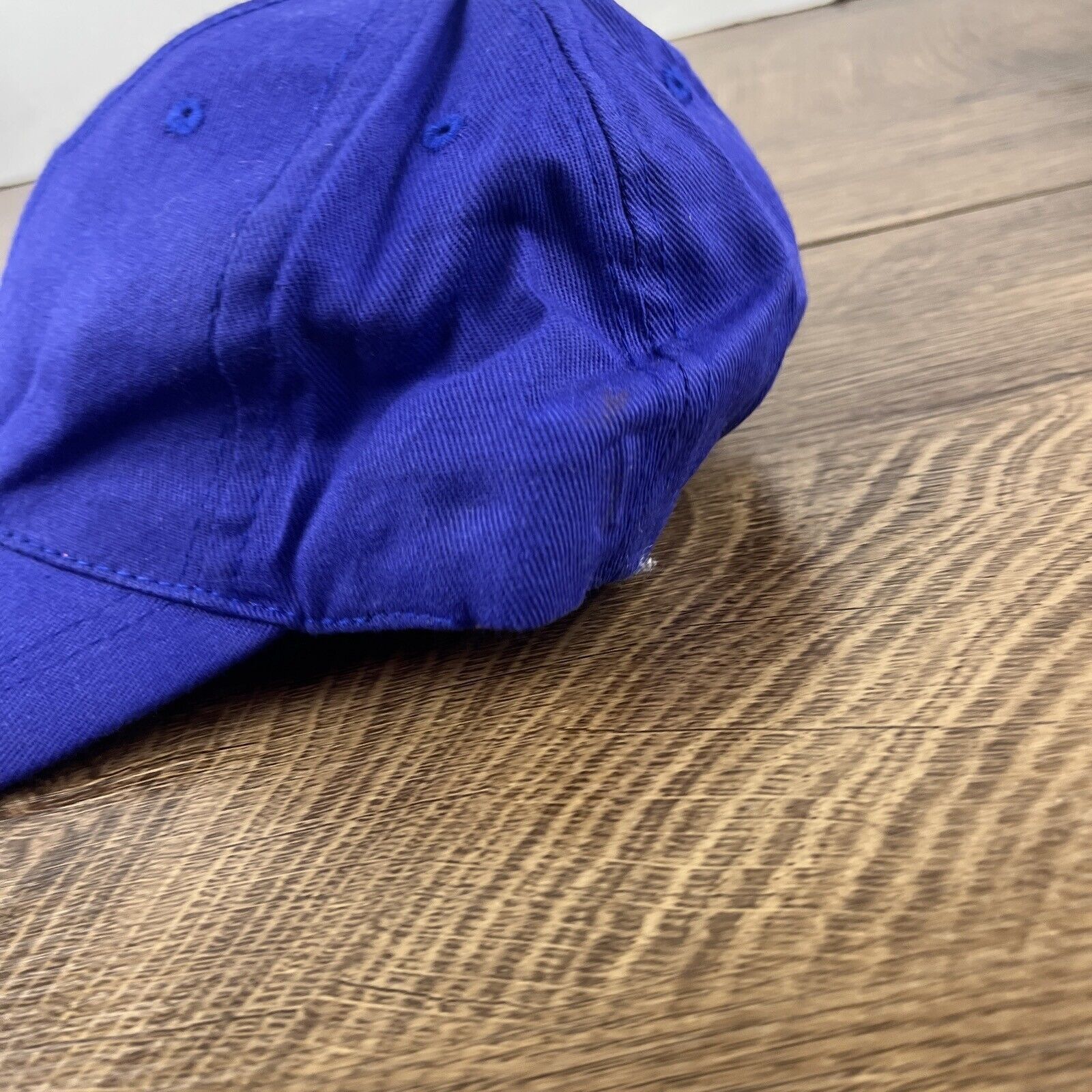 Other Blue Baseball Cap Blue Hat Adjustable Adult Size Hat Blue Ca Size ONE SIZE - 6 Thumbnail