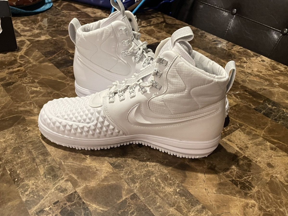 Nike NIKE Lunar Force 1 Winterized Duckboot Winter White Size US 14 / EU 47 - 5 Thumbnail