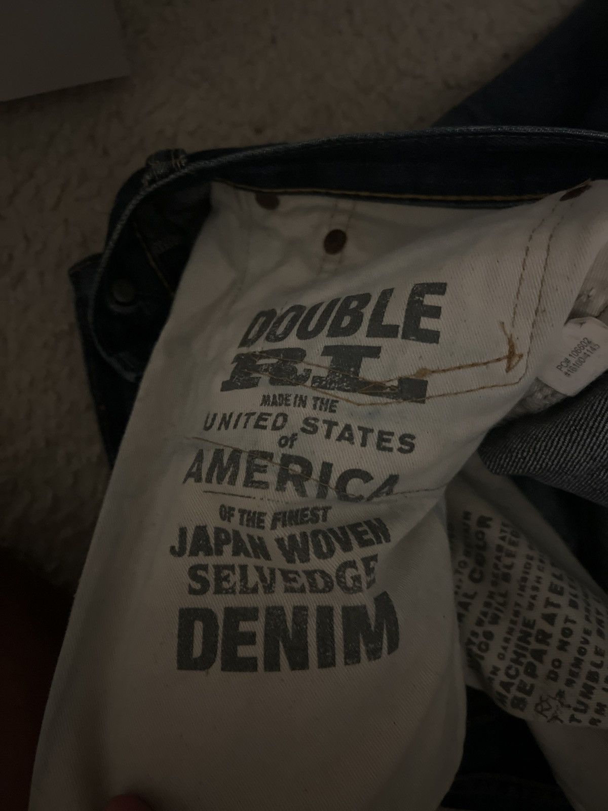 RRL Ralph Lauren × Vintage vintage rrl ralph Lauren Japanese selvedge denim Size US 33 - 7 Thumbnail