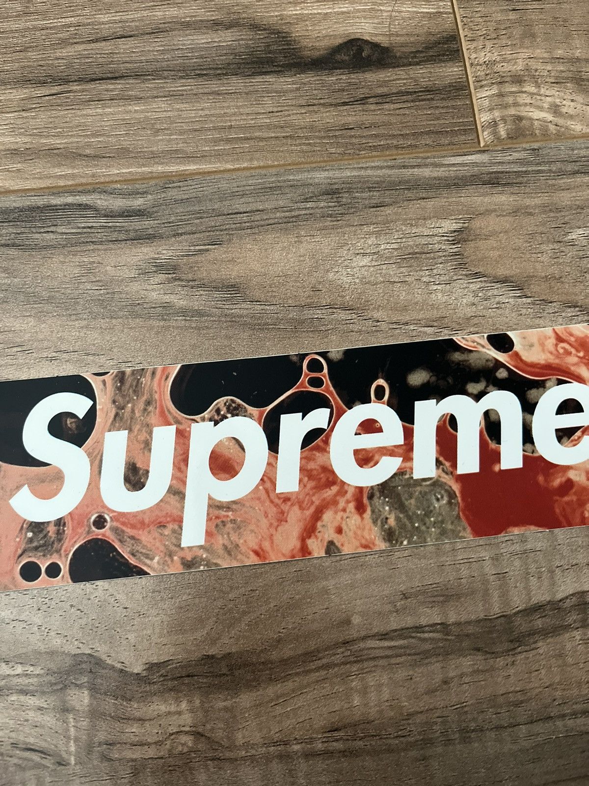 Supreme Supreme Andres Serrano Blood & Semen Box Logo Sticker Size ONE SIZE - 3 Thumbnail