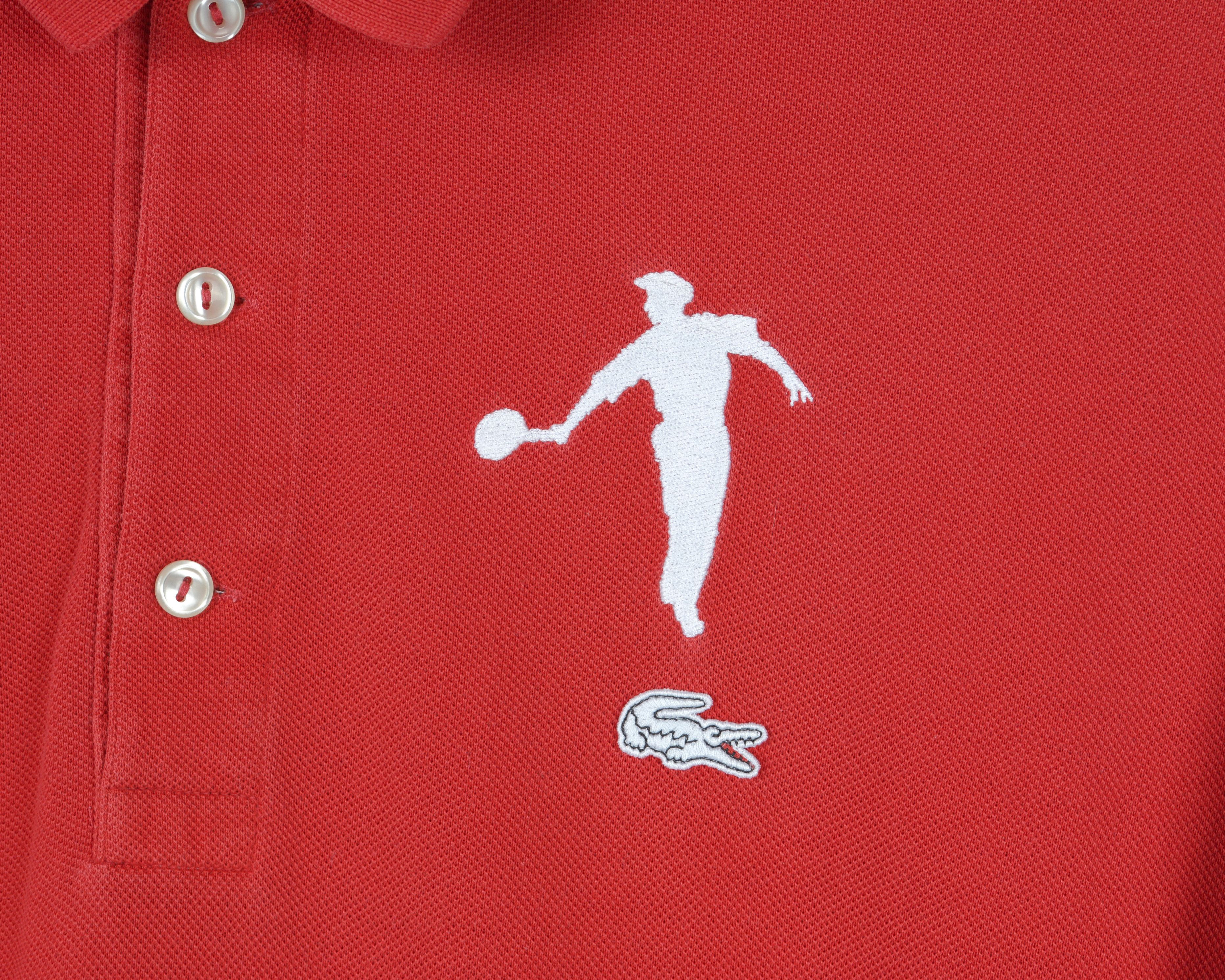 Lacoste Rene FR 7 Polo Tennis Shirt 2XL Short Sleeve Frisbee Size US XXL / EU 58 / 5 - 6 Thumbnail