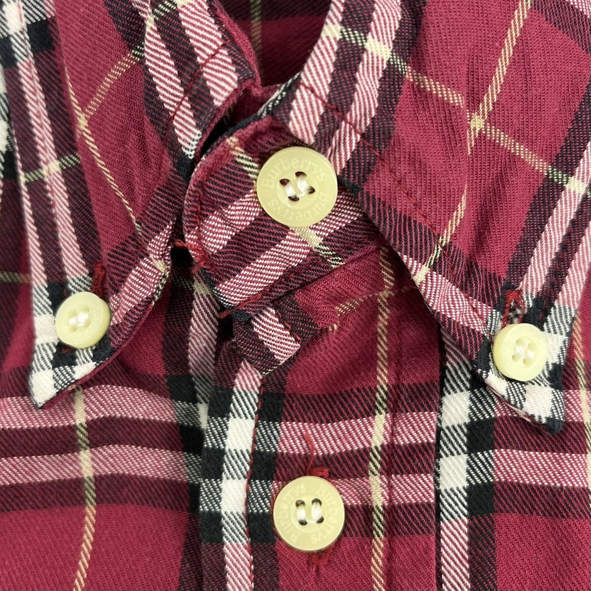 Burberry Vintage Burberrys Nova Check Plaid Patterned Button Up Shirt Size US M / EU 48-50 / 2 - 5 Thumbnail