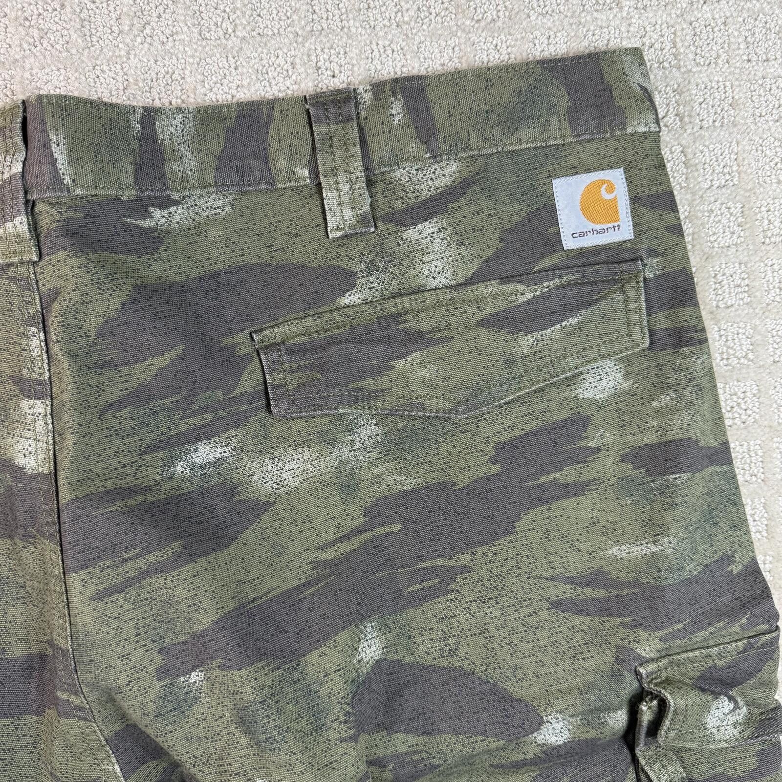 Carhartt New Carhartt Camo Cargo Shorts 44 Relaxed Fit Size US 44 / EU 60 - 5 Thumbnail