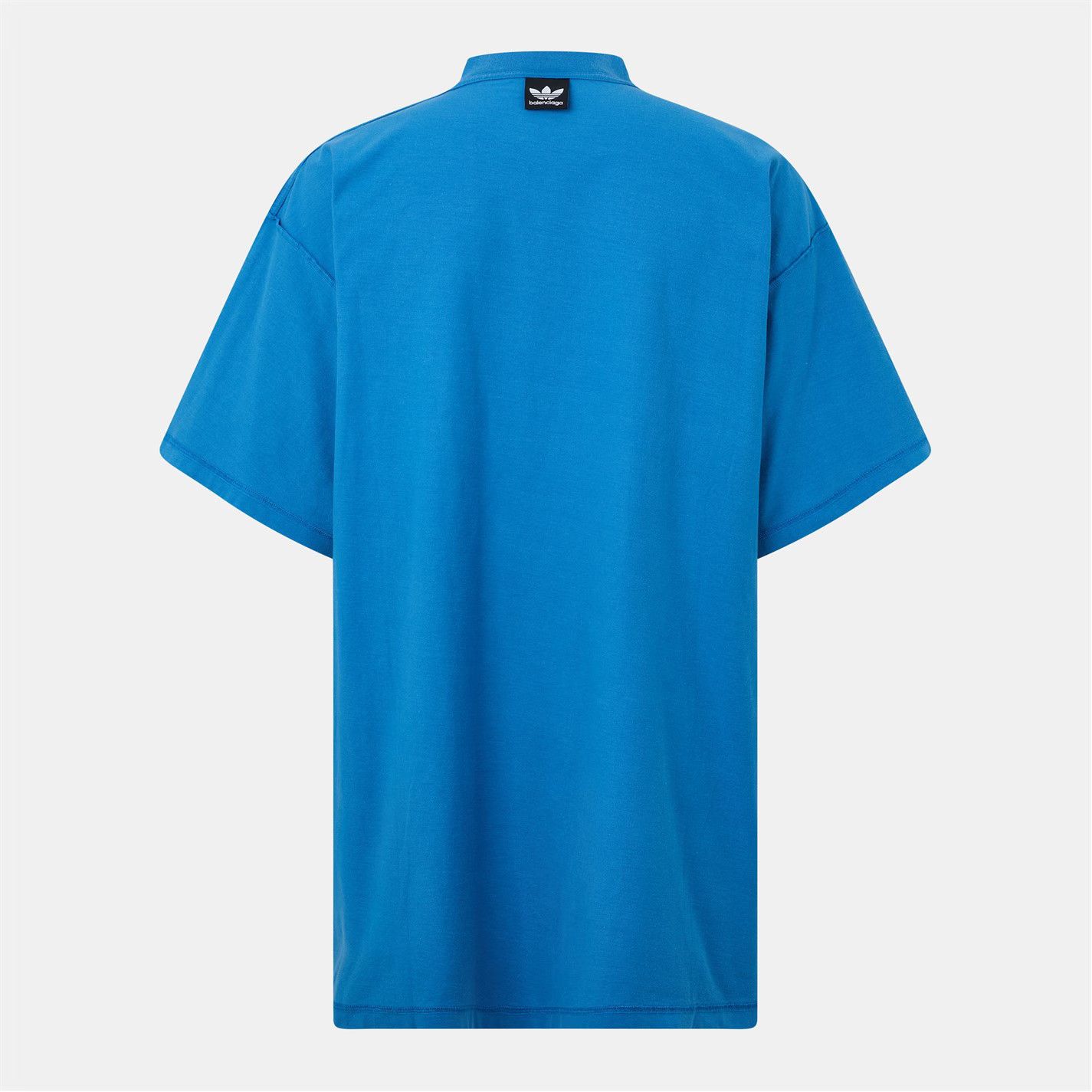 Balenciaga o1g2r1mq0226 Oversized T-Shirt In Blue Size US XS / EU 42 / 0 - 4 Thumbnail