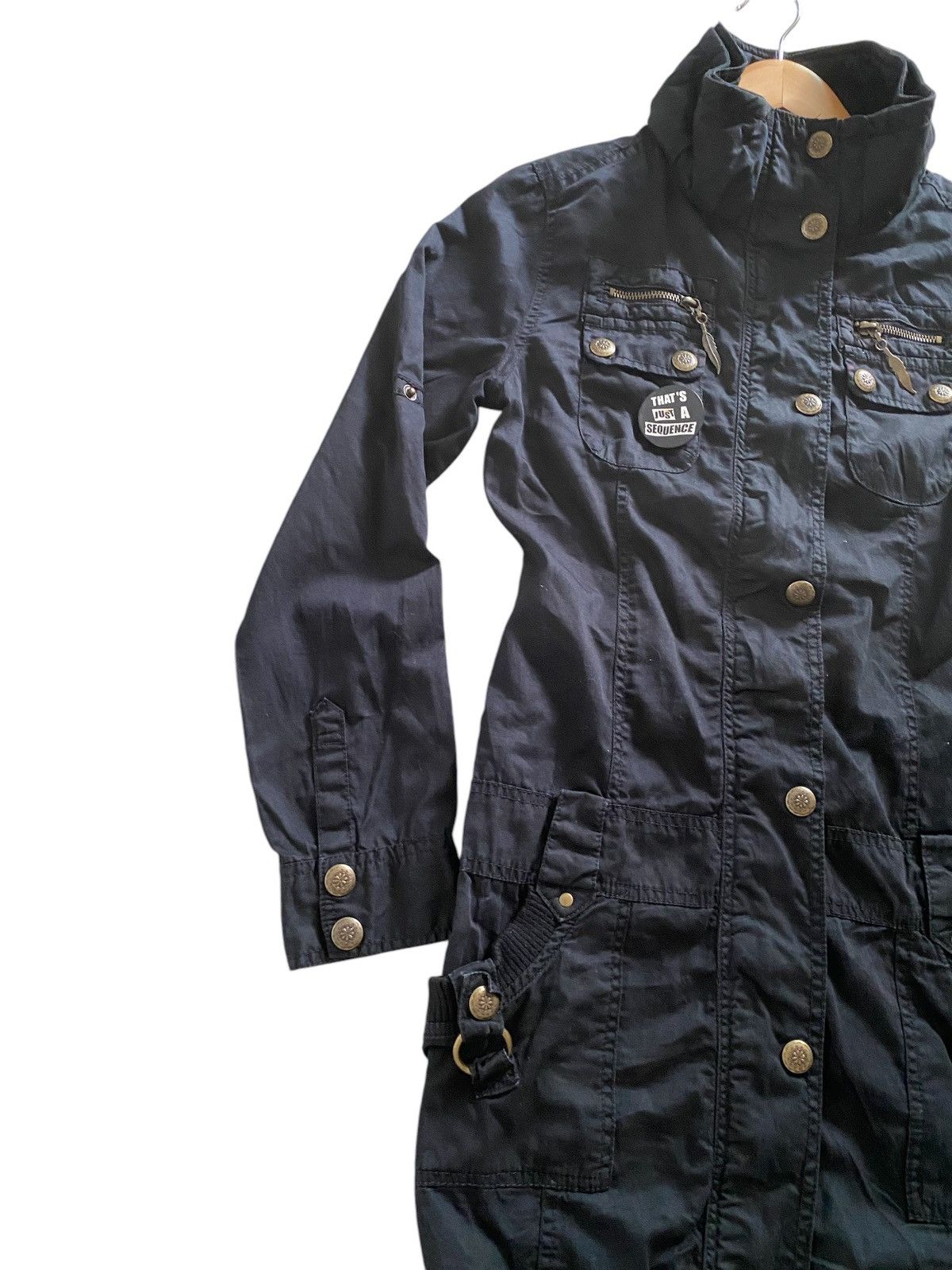 Hysteric Glamour × Japanese Brand × Seditionaries Vintage ☠️ Dosh Punk Jacket LGB tactical design Size US M / EU 48-50 / 2 - 3 Thumbnail