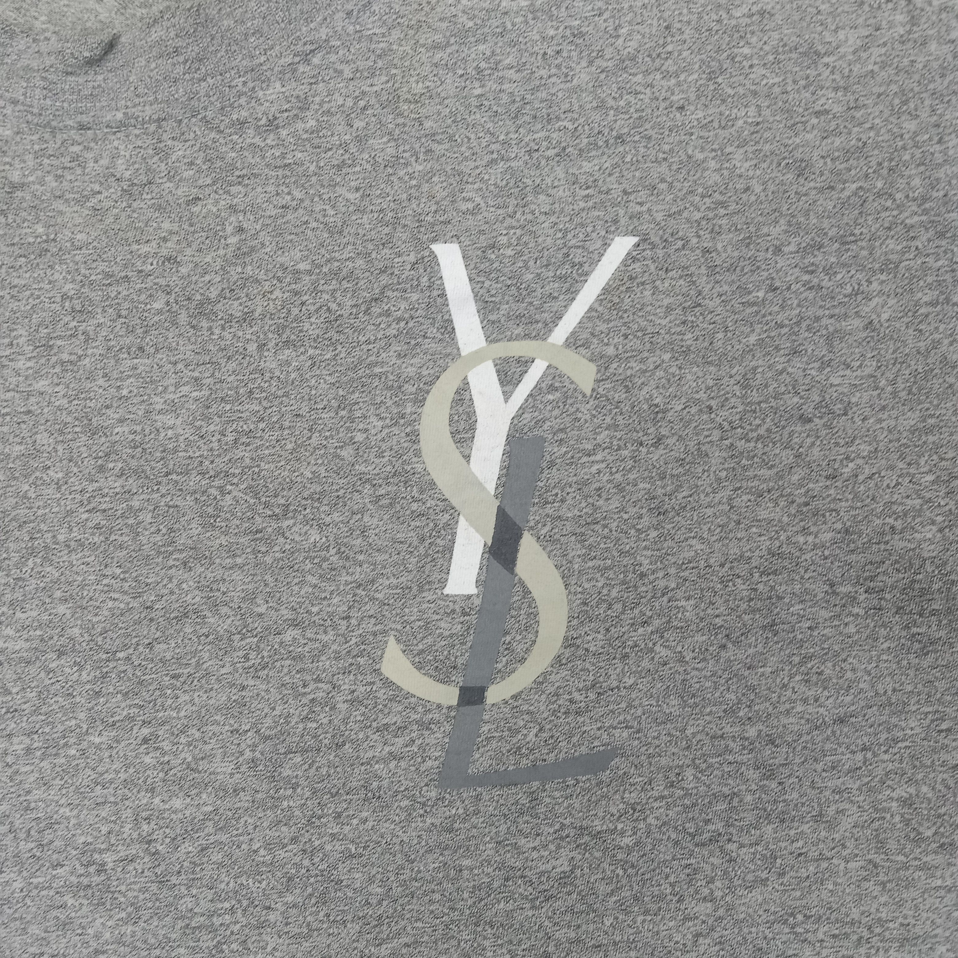 Yves Saint Laurent Yves Saint Laurent Italian Brand Tshirt C223N24 Size US M / EU 48-50 / 2 - 2 Thumbnail
