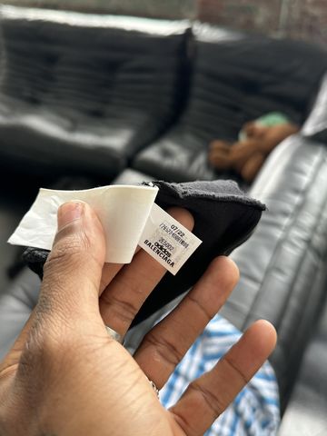 Brown Leather Cashmere Gloves