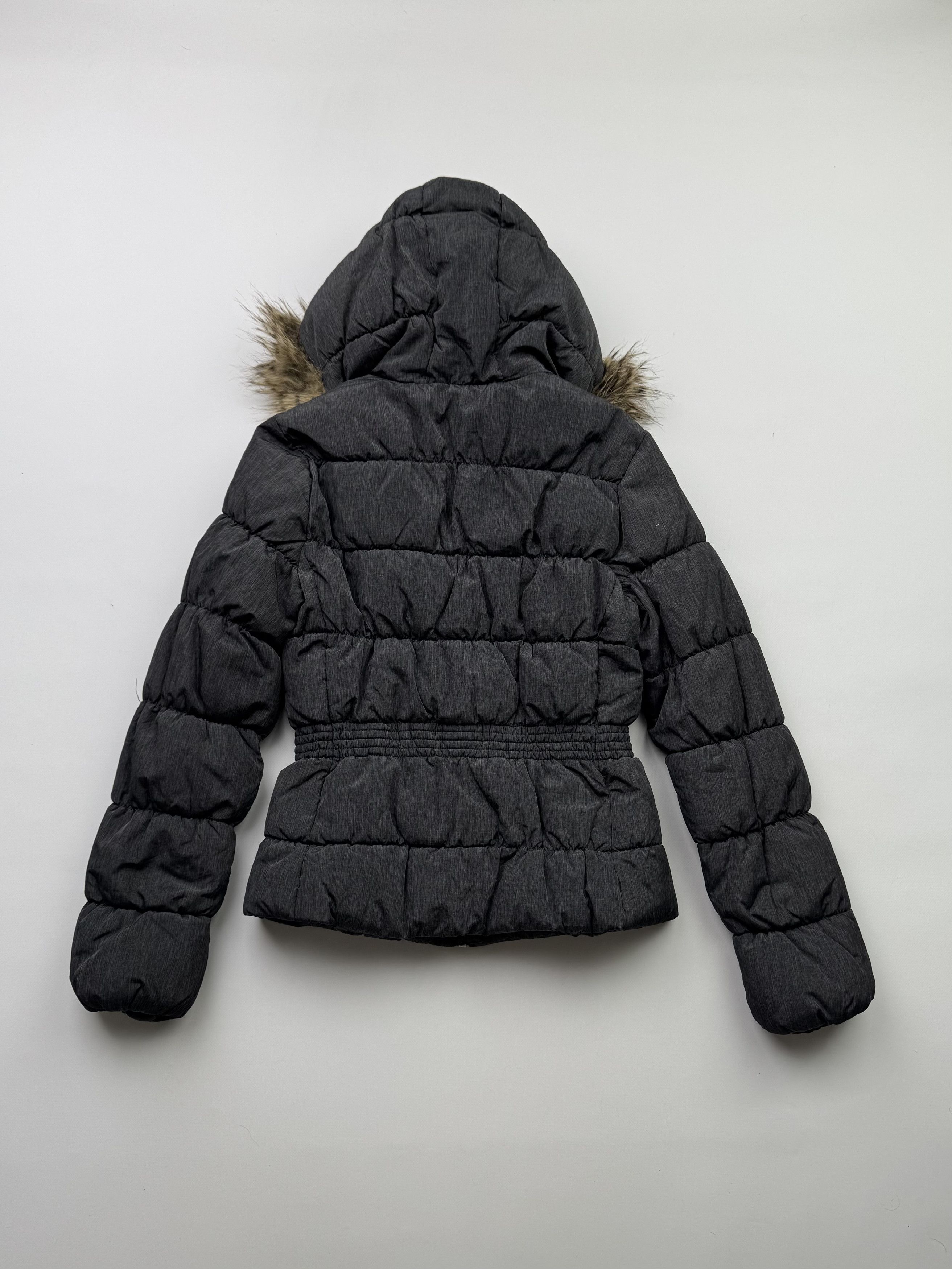 Japanese Brand Vintage Cropped Faux Fur Hood Jacket B756(V44)E2 Size XS / US 0-2 / IT 36-38 - 5 Thumbnail