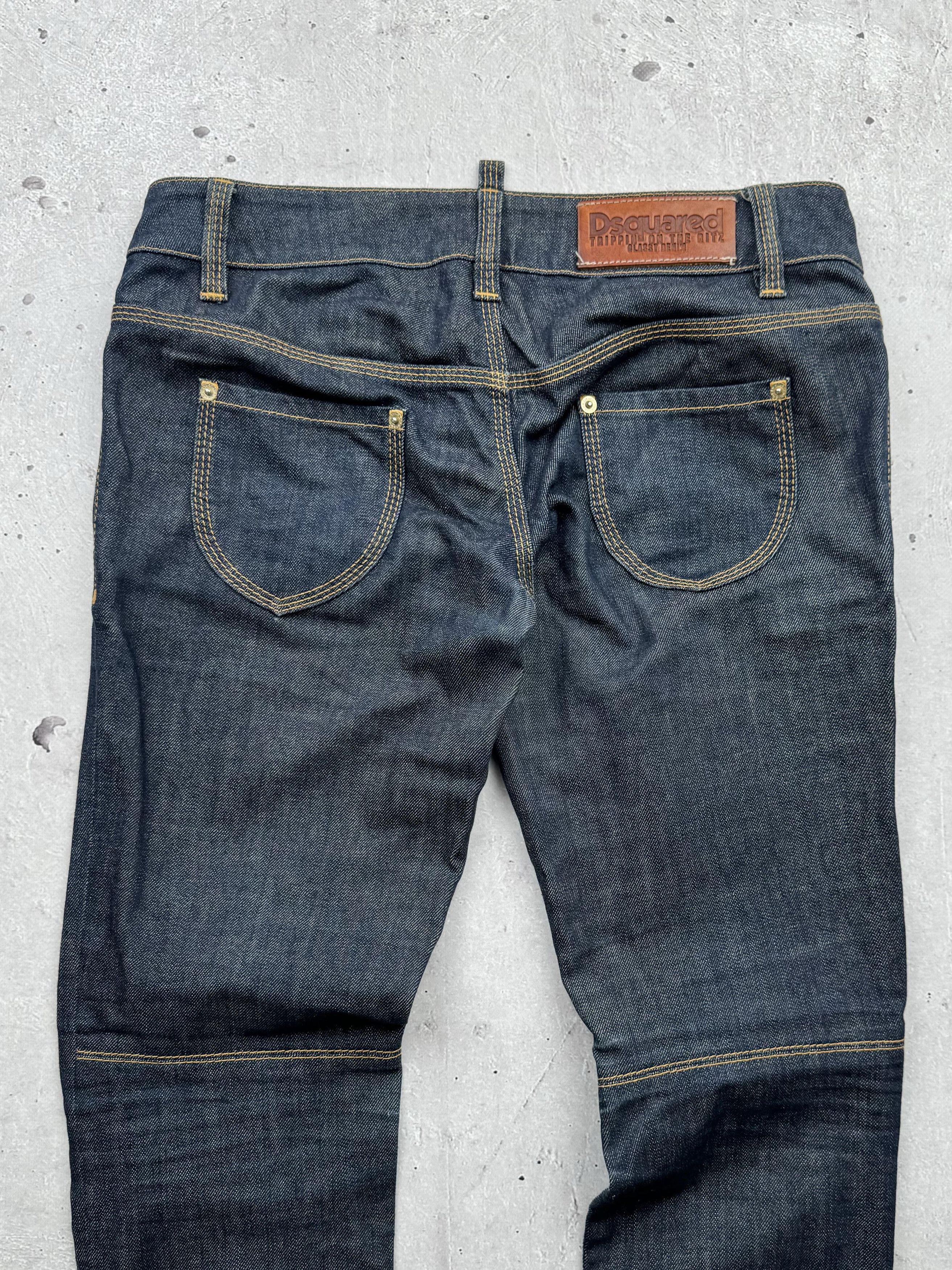 Dsquared2 × Vintage Dsquared2 Vintage Multi Zipped Jeans Size 27" / US 4 / IT 40 - 10 Thumbnail