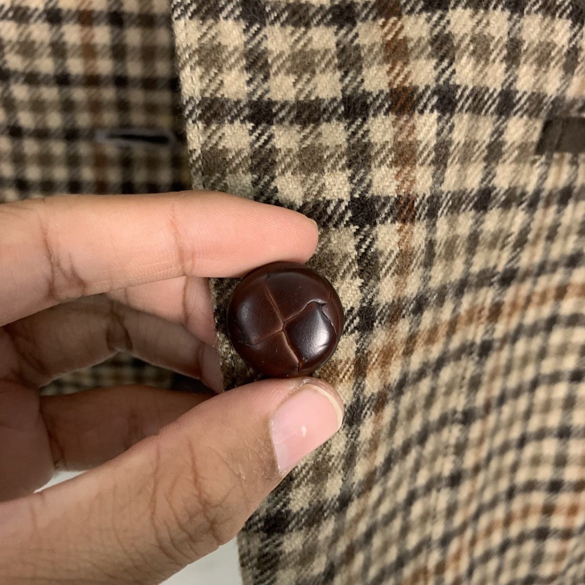 Burberry Burberry Checkered Wool Jacket Size S / US 4 / IT 40 - 14 Thumbnail