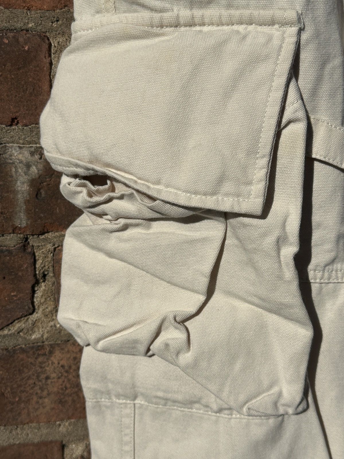 Kody Phillips Kody Phillips Cream Cargo Pants Size US 30 / EU 46 - 5 Thumbnail