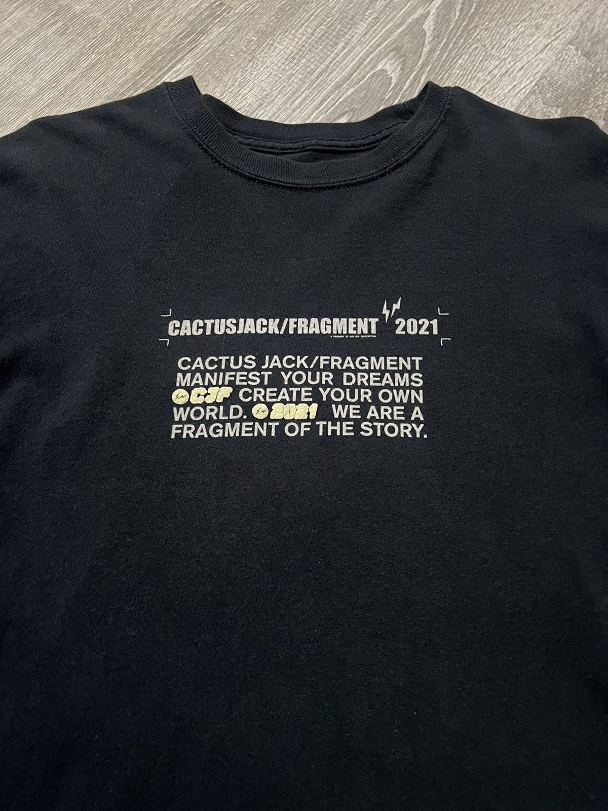 Fragment Design × Travis Scott Cactus jack x fragment Travis scott long sleeve sz s Size US S / EU 44-46 / 1 - 2 Thumbnail