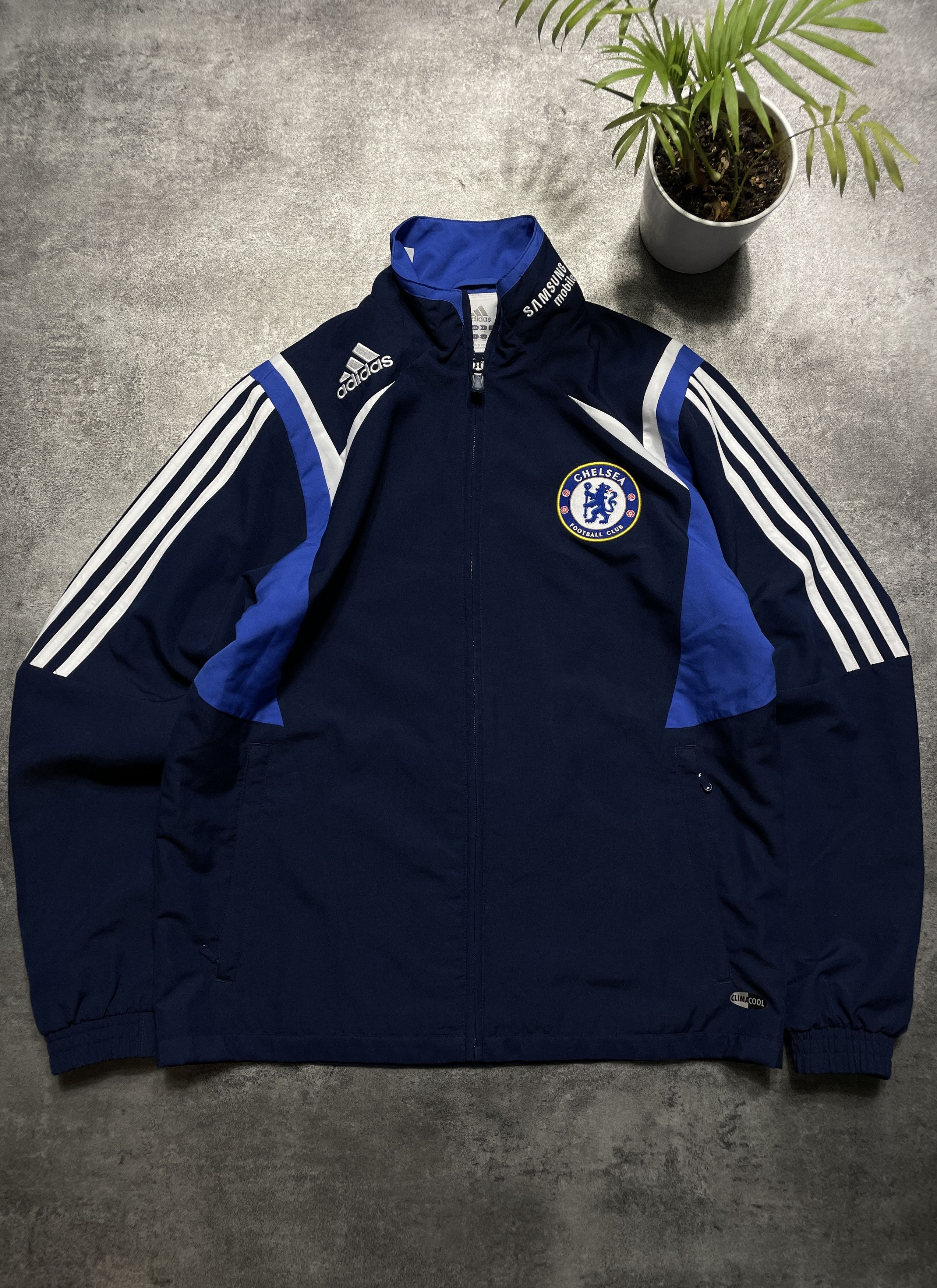 Adidas RARE Adidas x Chelsea Vintage Y2K Sweatshirt Zip Size US S / EU 44-46 / 1 - 1 Thumbnail