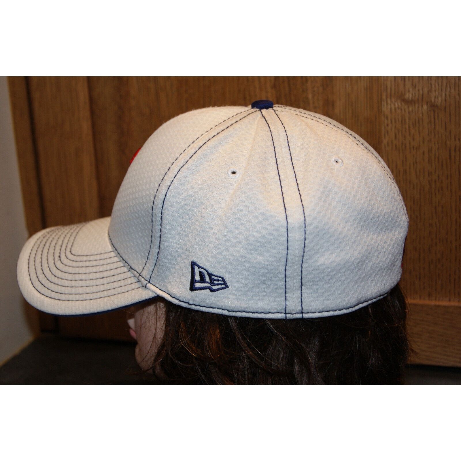 New Era Chicago Cubs Stitching 3 Logos New Era M/L 39Thirty Hat Cap Size ONE SIZE - 5 Thumbnail