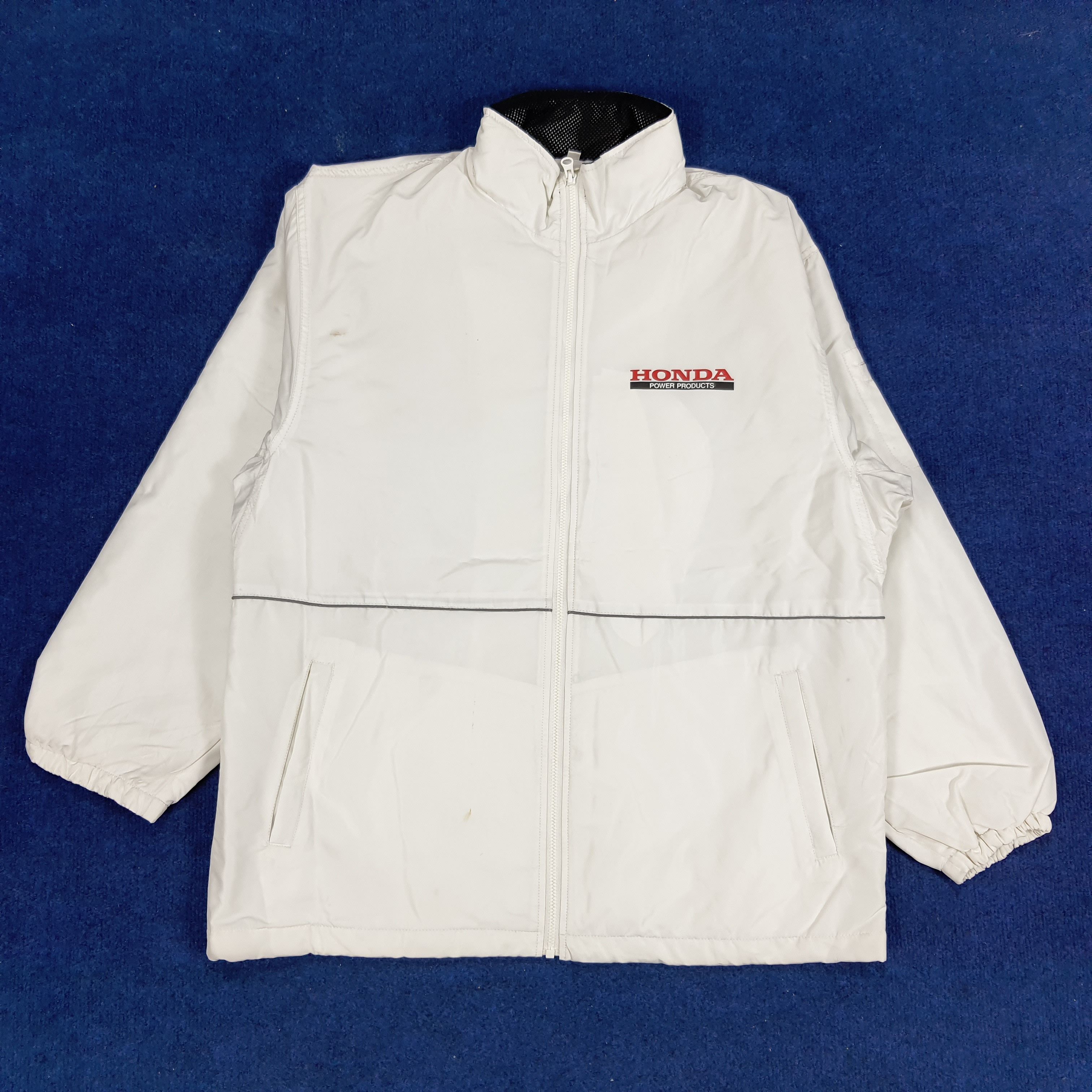 Honda × Vintage Vintage HONDA Racing Motorsports Japanese Brand Jacket Size US XL / EU 56 / 4 - 3 Thumbnail
