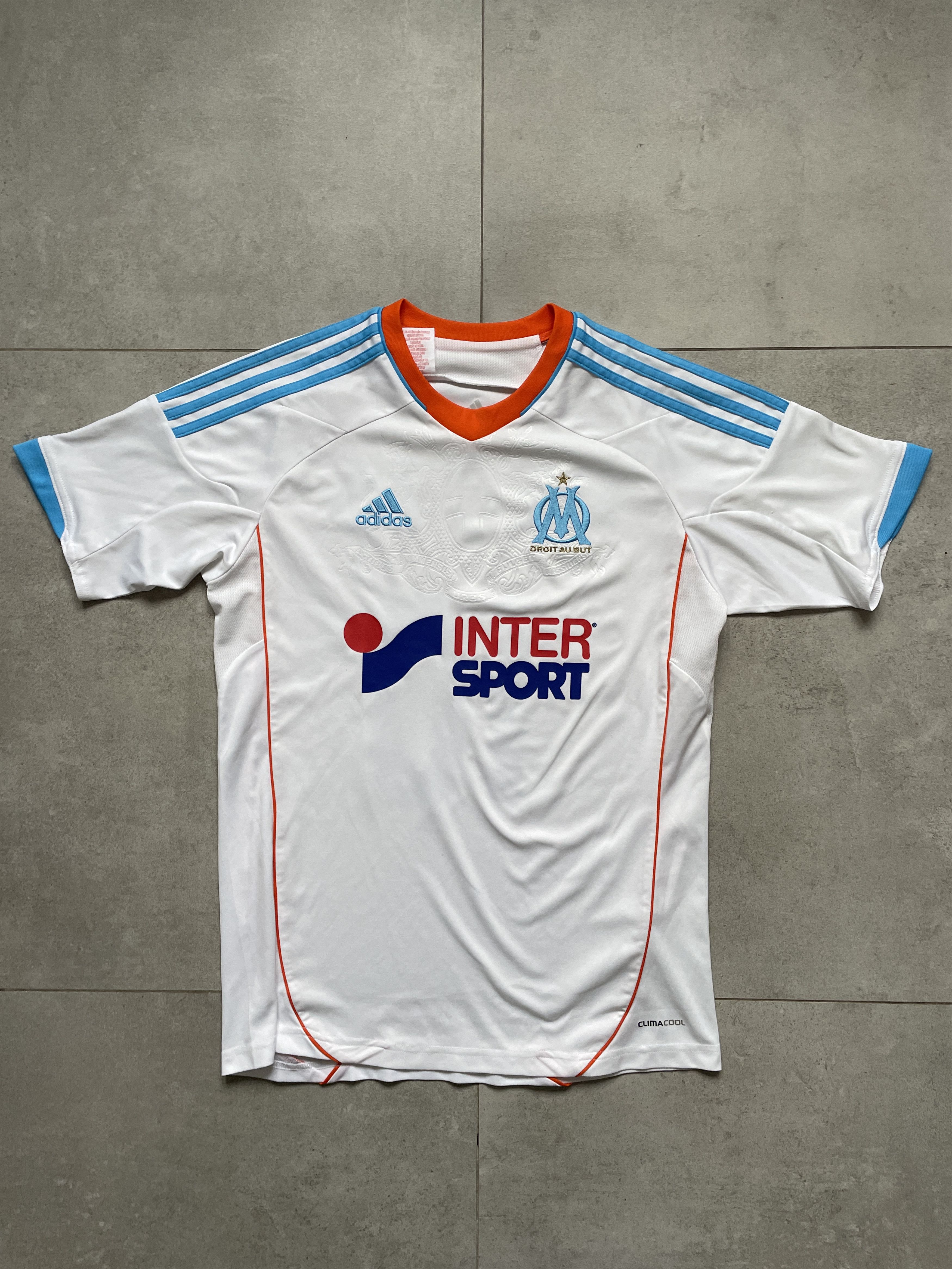 Adidas OLYMPIQUE MARSEILLE ADIDAS 2012 SOCCER JERSEY Size US S / EU 44-46 / 1 - 1 Thumbnail
