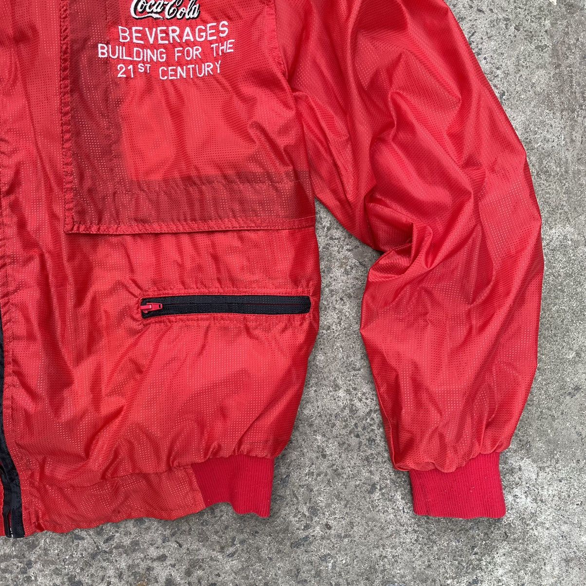 Vintage Vintage Coca Cola Jacket Big Logo 2yk 90s Bombers streetwear Size US XL / EU 56 / 4 - 8 Thumbnail