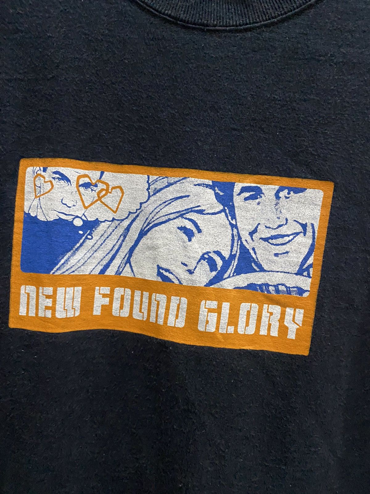 Band Tees × Vintage Vintage y2k new found glory drive thru records band tee Size US L / EU 52-54 / 3 - 3 Thumbnail