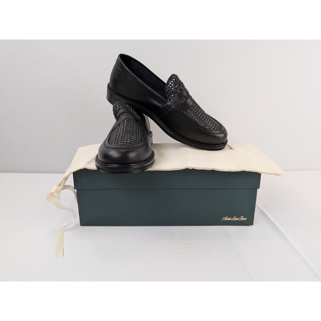 Aime Leon Dore o1rshd1 Taverna Loafers in Black Size US 13 / EU 46 - 17 Thumbnail