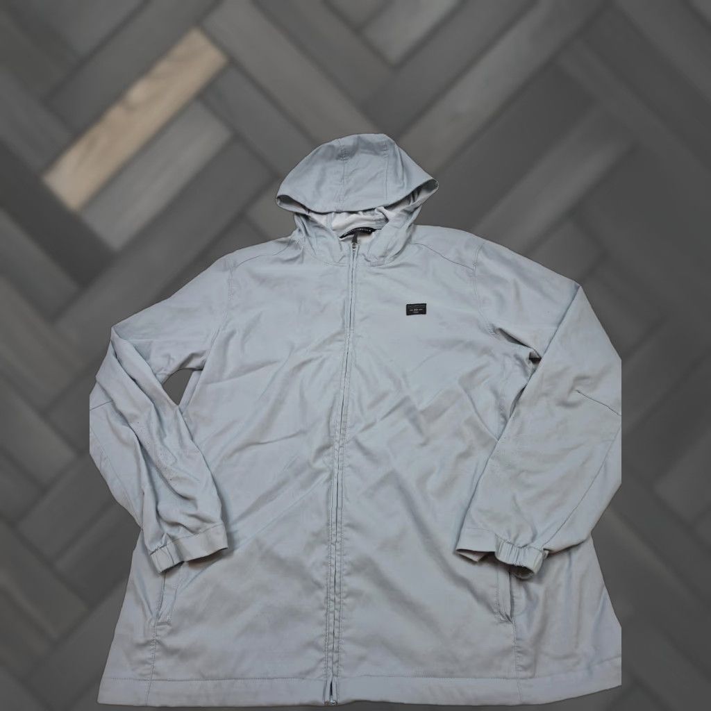 TravisMathew TravisMathew Jacket Mens Large Blue Hooded Full Zip Golf Windbreaker 1MAA5850 Size US L / EU 52-54 / 3 - 1 Thumbnail