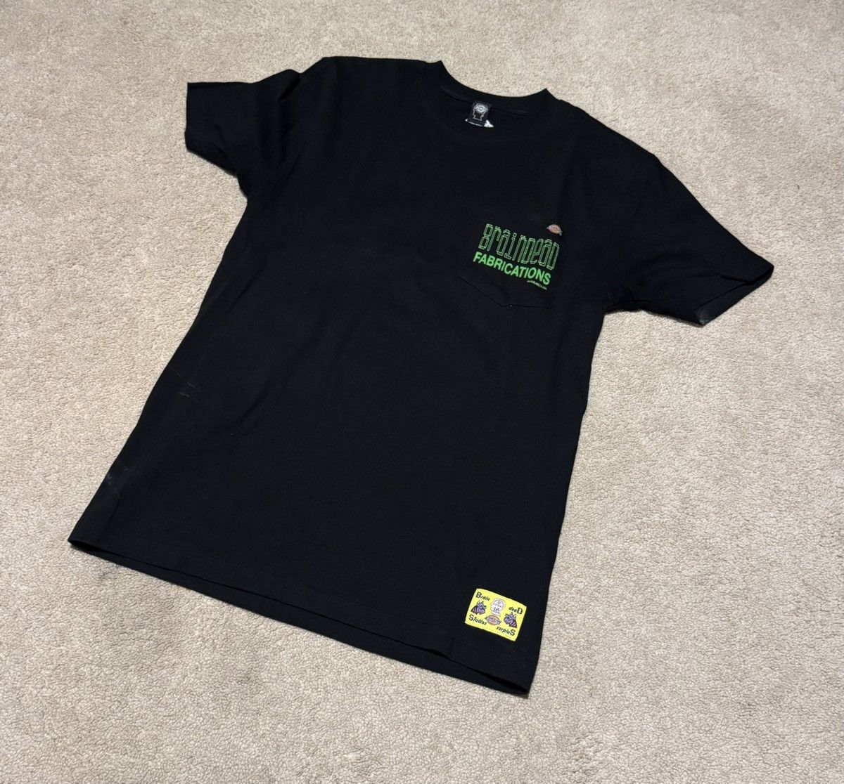 Brain Dead Braindead fabrications x Dickies pocket tee Size US S / EU 44-46 / 1 - 1 Thumbnail