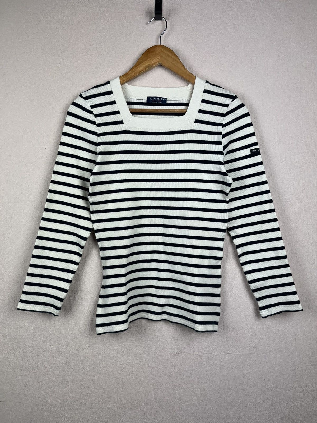 Saint James Saint James Striped Long Sleeve Jean Paul Vibe Kurt Cobain 6 Size M / US 6-8 / IT 42-44 - 1 Thumbnail