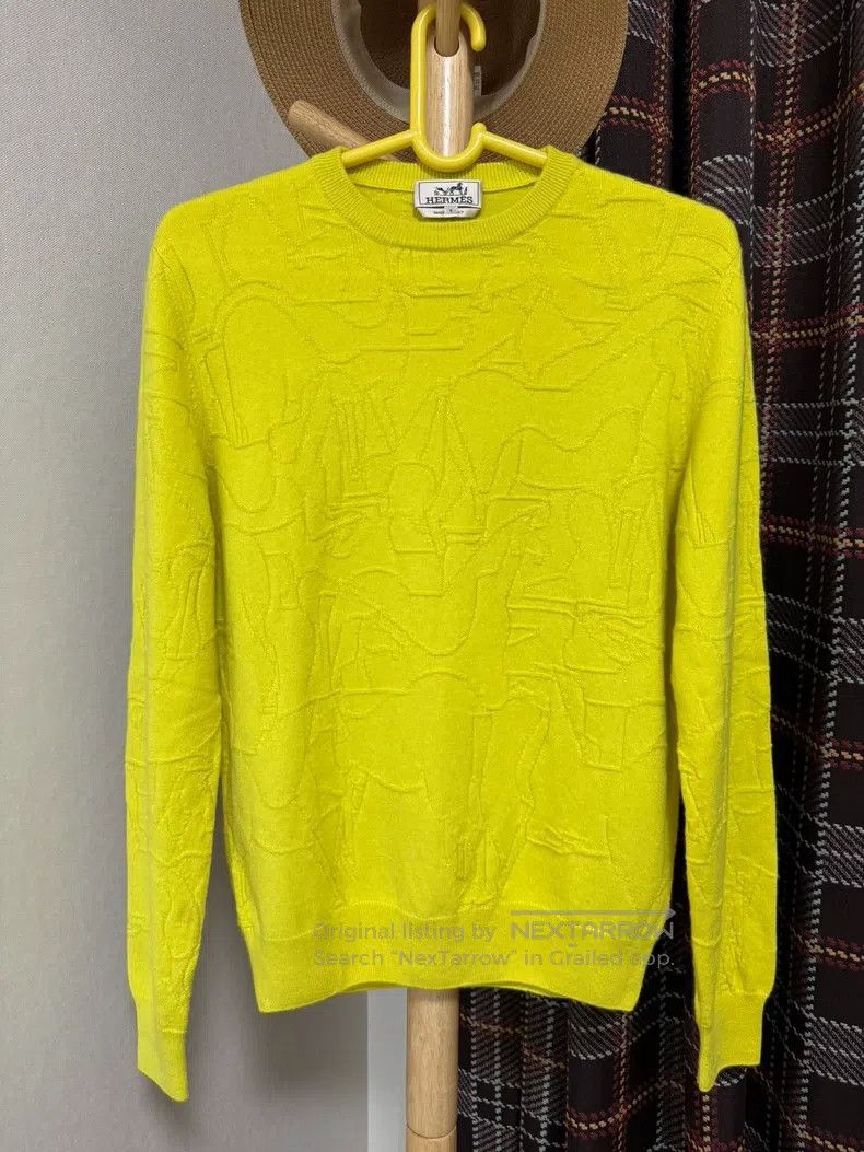 Hermes Hermes Cashmere sweater, 100% cashmere. Size US S / EU 44-46 / 1 - 1 Thumbnail