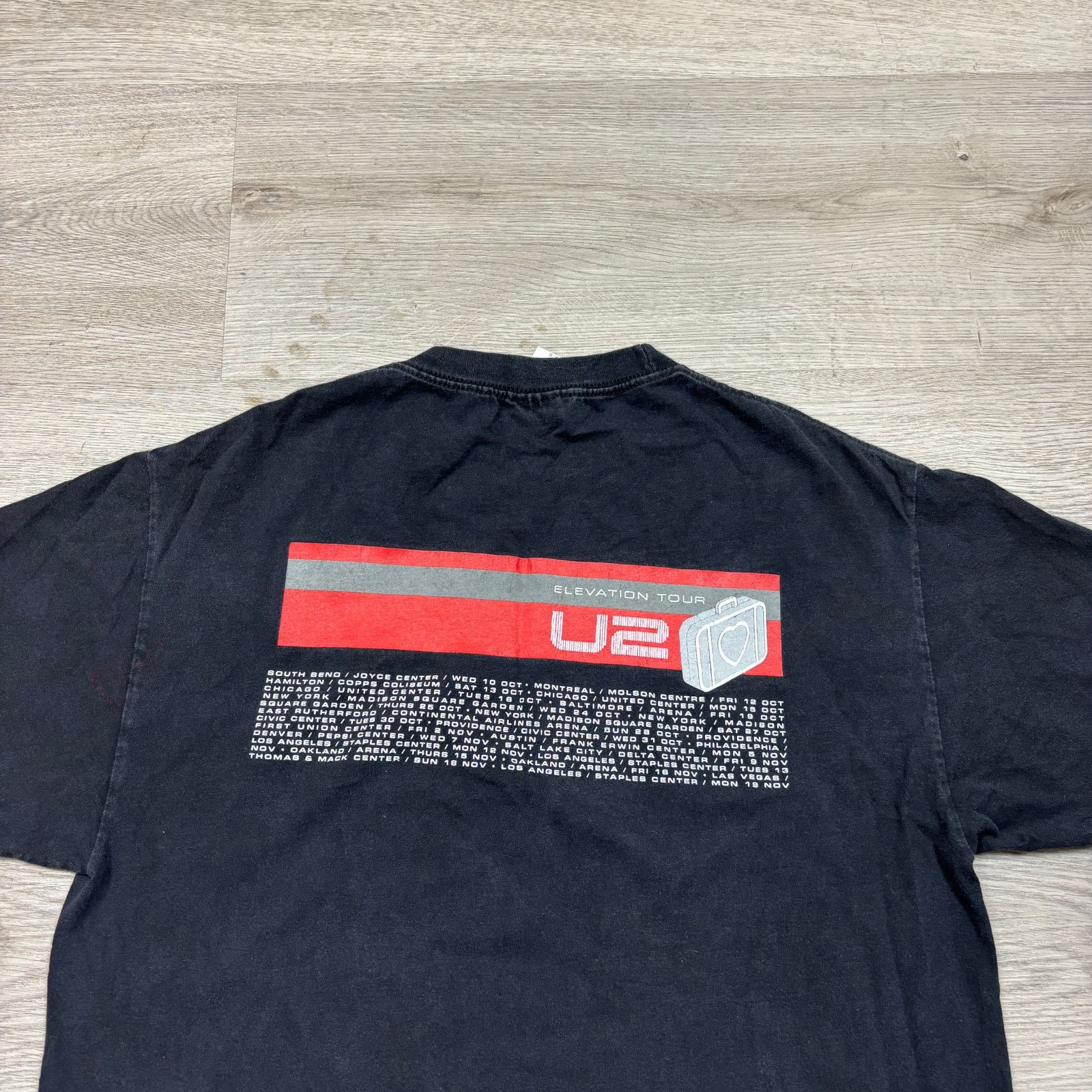 Band Tees × Vintage VTG 2001 U2 Elevation Tour Band Tee Shirt Men's Large Bono Size US L / EU 52-54 / 3 - 4 Thumbnail
