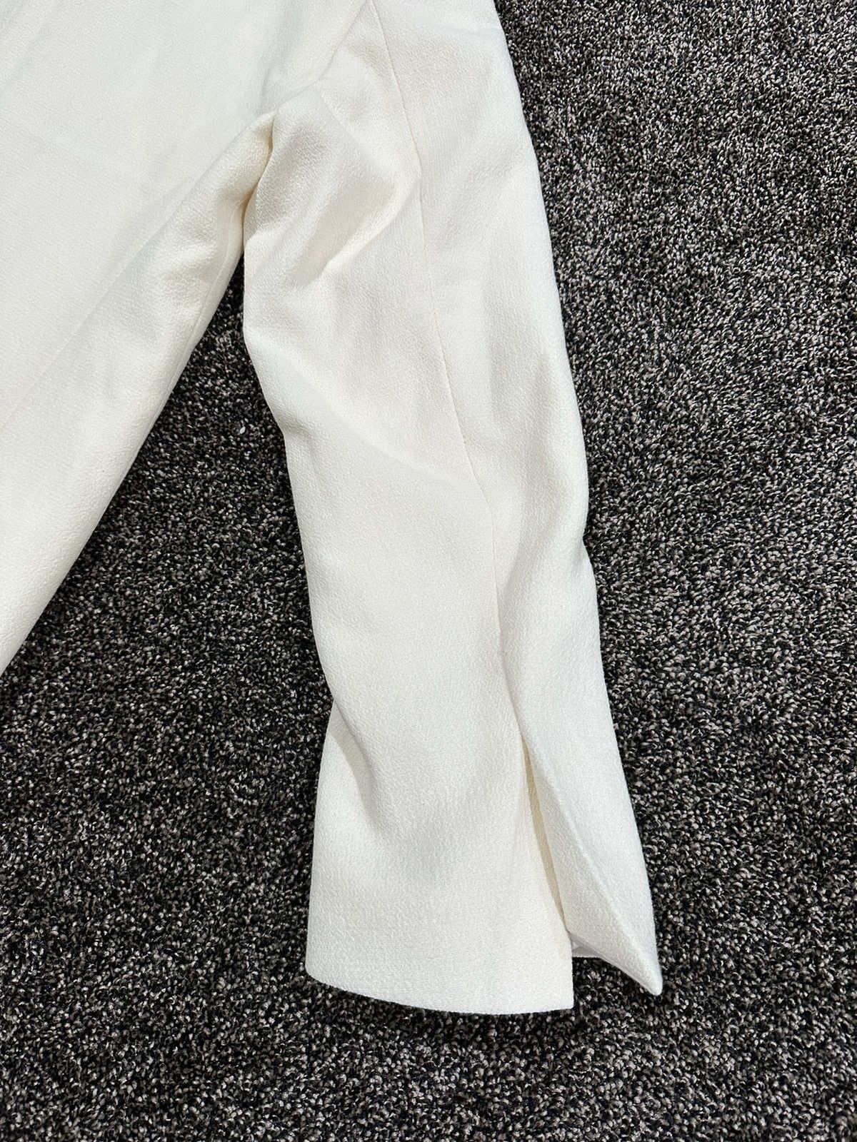 Casablanca Casablanca Diamond-Applique Off White Zip-Up Jacket Size US L / EU 52-54 / 3 - 15 Thumbnail