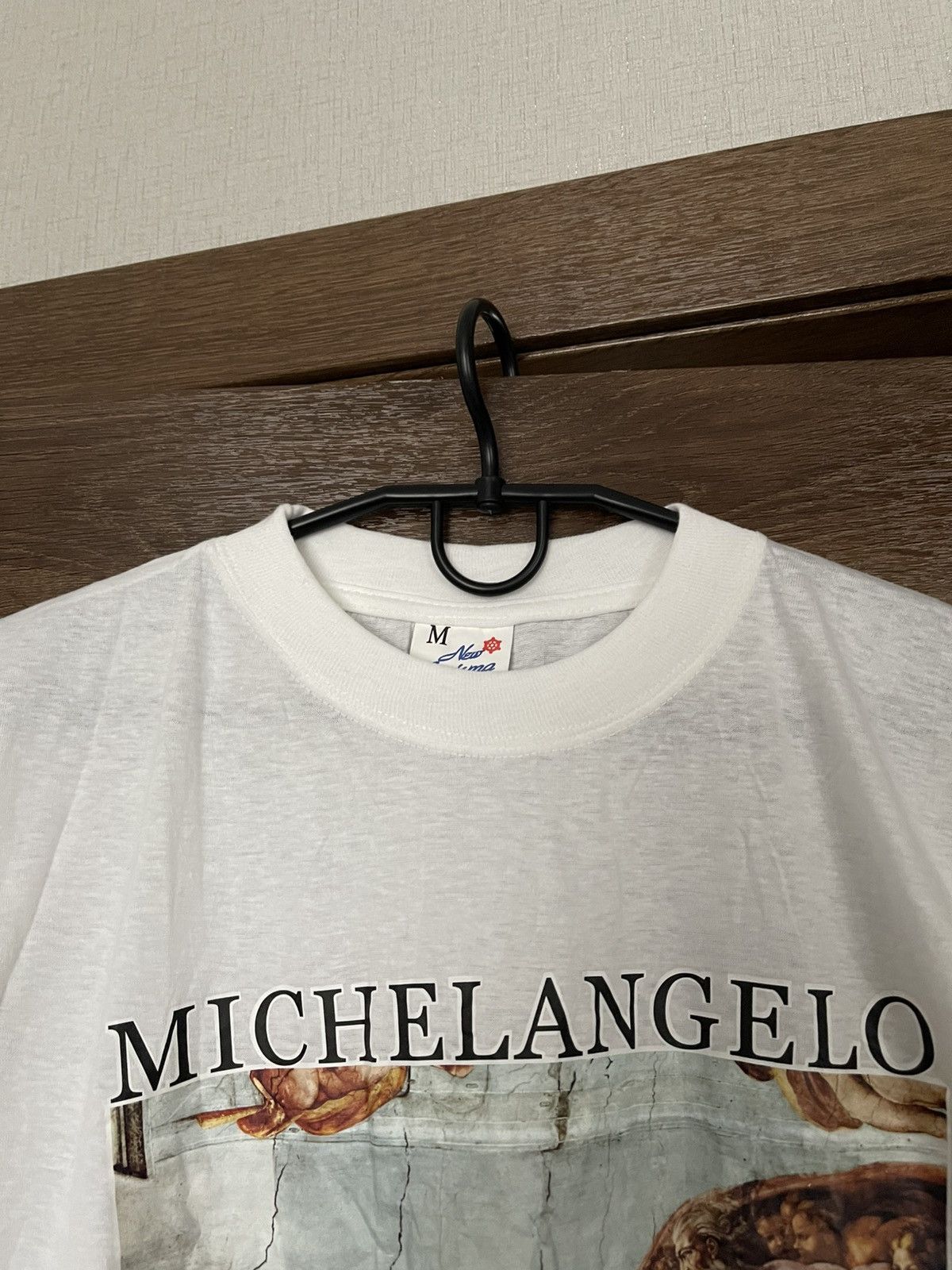Vintage Michelangelo Vintage La Cappella Sistina Art T-Shirt Tee 90s Size US M / EU 48-50 / 2 - 7 Thumbnail