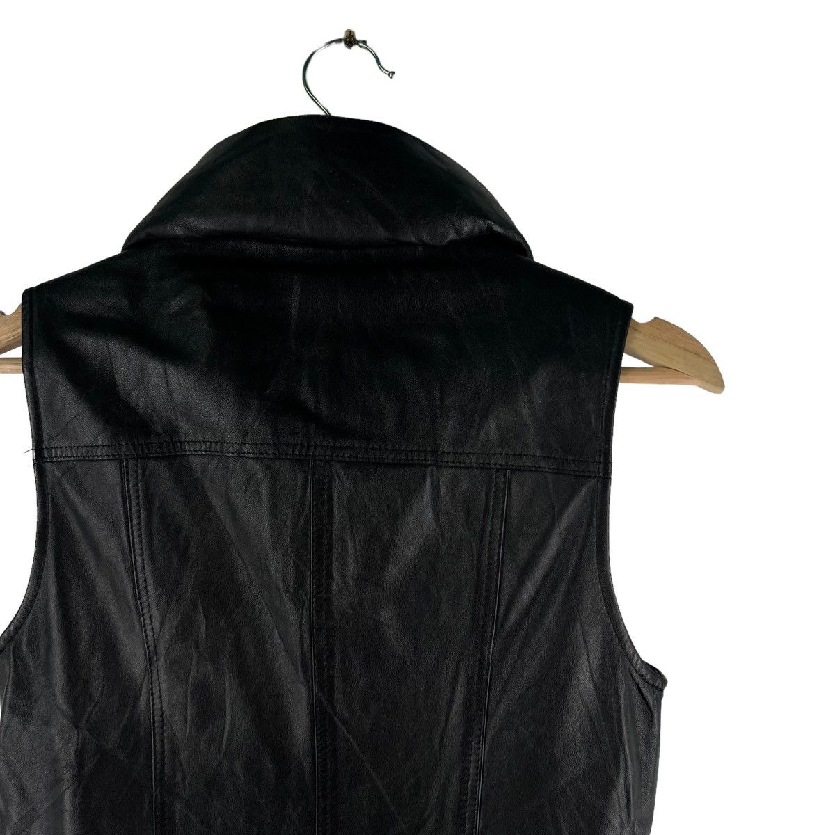 Japanese Brand 🔥Soft Leather Vest Tank Top Tactical Japan Sycomore Blance Size US S / EU 44-46 / 1 - 9 Thumbnail