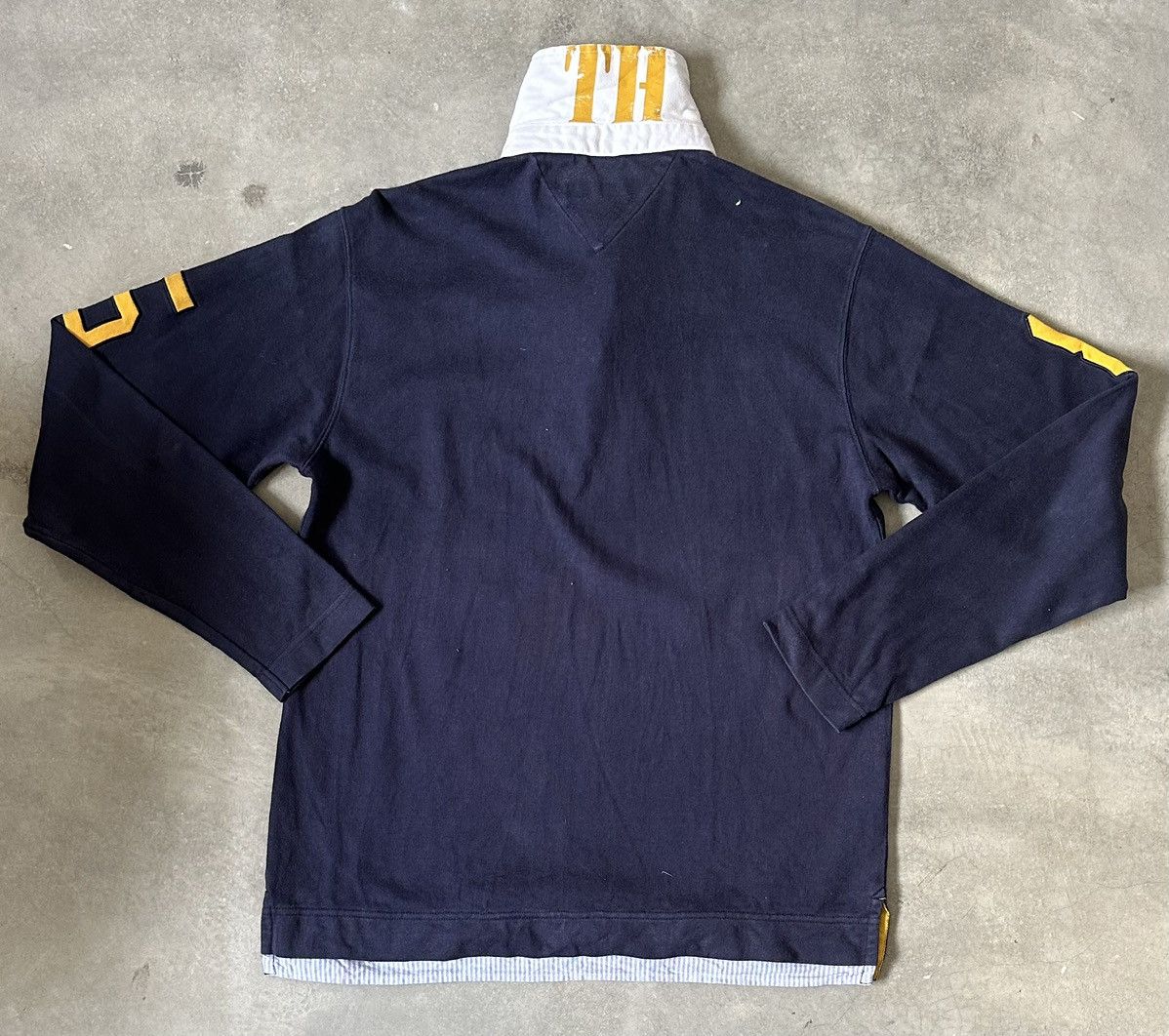 Tommy Hilfiger TOMMY HILFIGER DOUBLE LAYER RUGBY POLO TEE Size US M / EU 48-50 / 2 - 9 Thumbnail