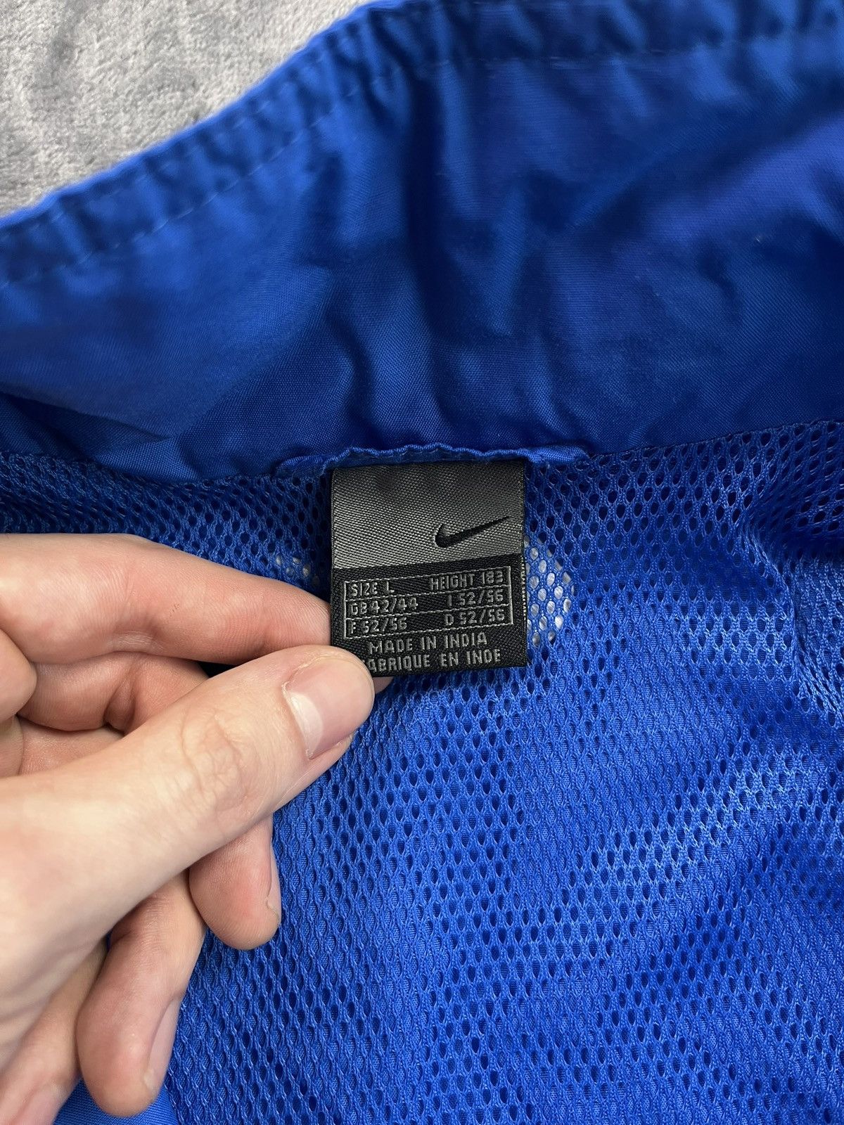 Nike 90s Nike Team Vintage Swoosh Logo Track Jacket Retro Y2k Size US L / EU 52-54 / 3 - 4 Thumbnail