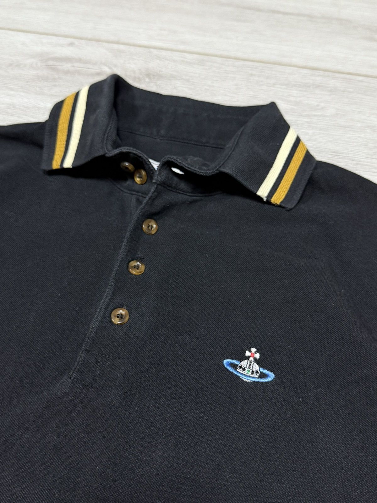 Vivienne Westwood Vivienne Westwood vintage small orb polo shirt Size US L / EU 52-54 / 3 - 4 Thumbnail