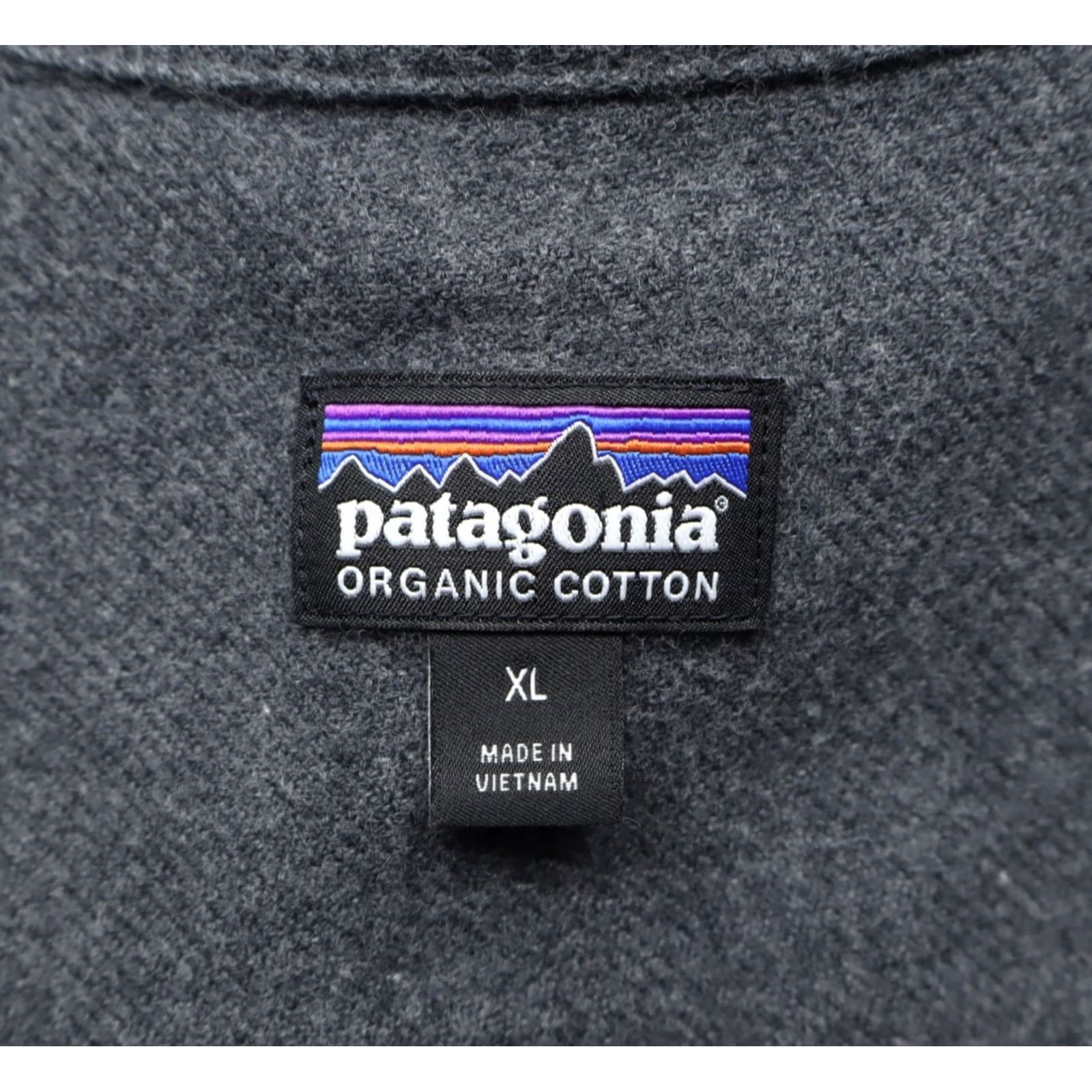 Patagonia Patagonia Shirt Long Sleeve Pique Fleece Grey XL Mens Button-Up Collared Pocketed 100% Polyester Size US XL / EU 56 / 4 - 5 Thumbnail