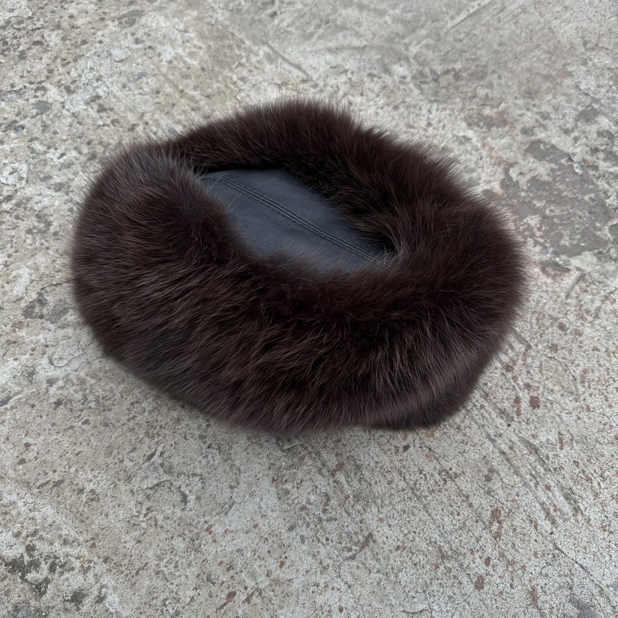 Designer × Japanese Brand Vintage Japanese Style Real Fur Cap Hat Ushanka Y2K 90s Size ONE SIZE - 2 Thumbnail