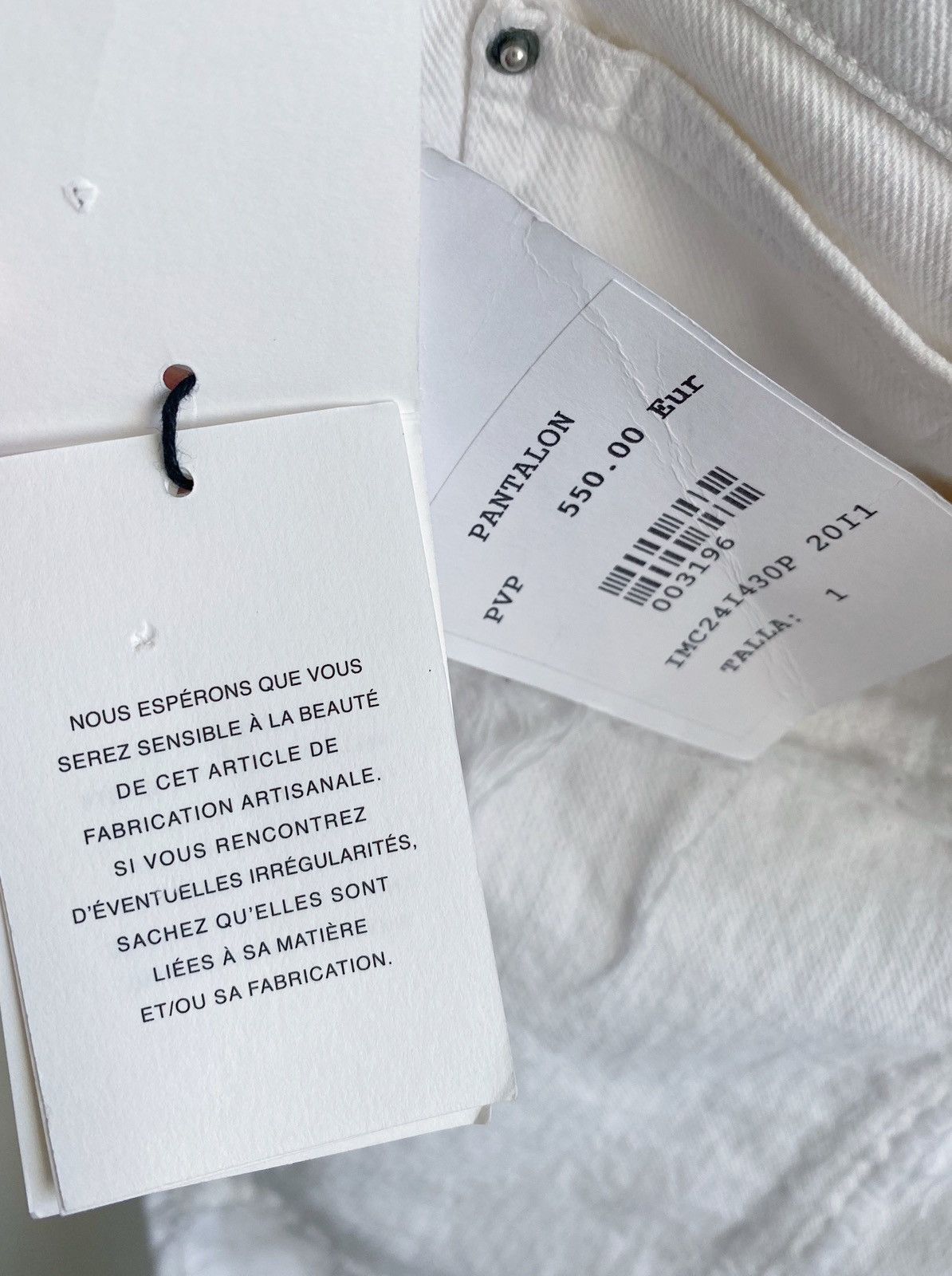 Isabel Marant Isabel Marant White Jeans Size 25" / US 0 / IT 36 - 11 Thumbnail