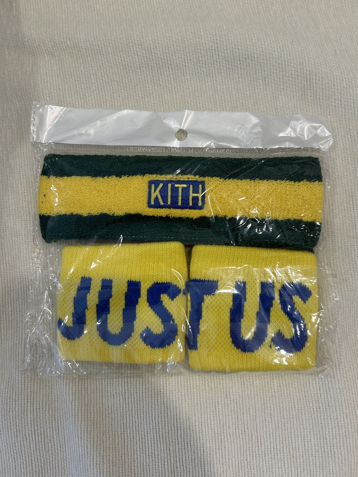 Kith Kith Just Us Head Band Wrist Band Brazil World Cup Size ONE SIZE - 1 Thumbnail