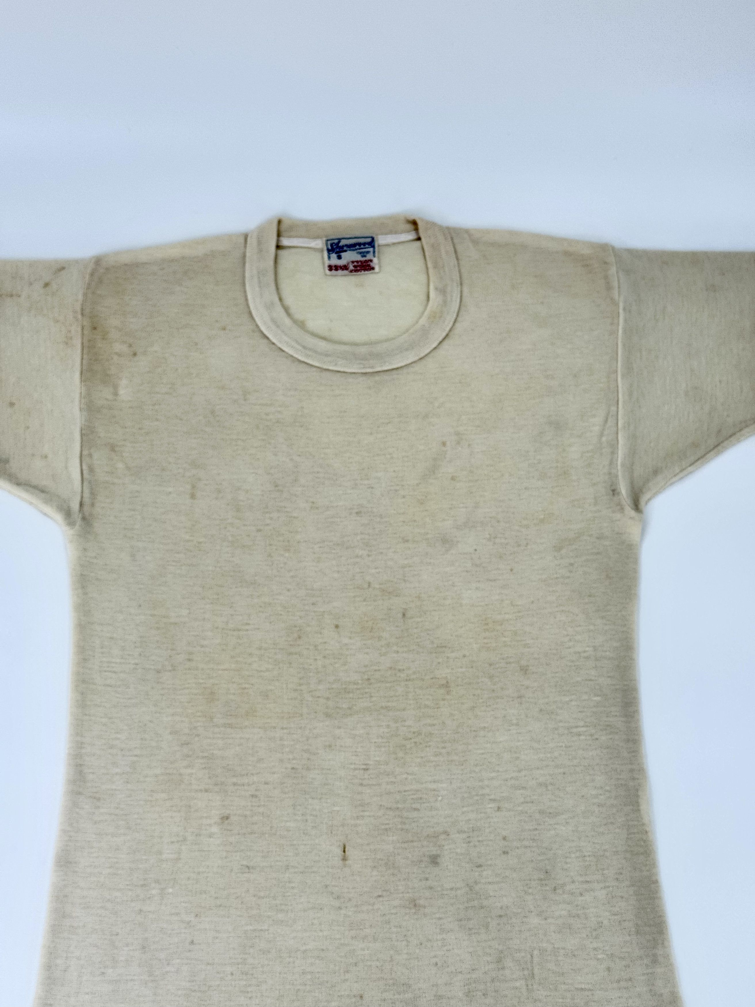 Vintage Shorewood Mills Vintage 33 1/3 Shirt 1940s 1950s 50s 40s USA Size US S / EU 44-46 / 1 - 2 Thumbnail