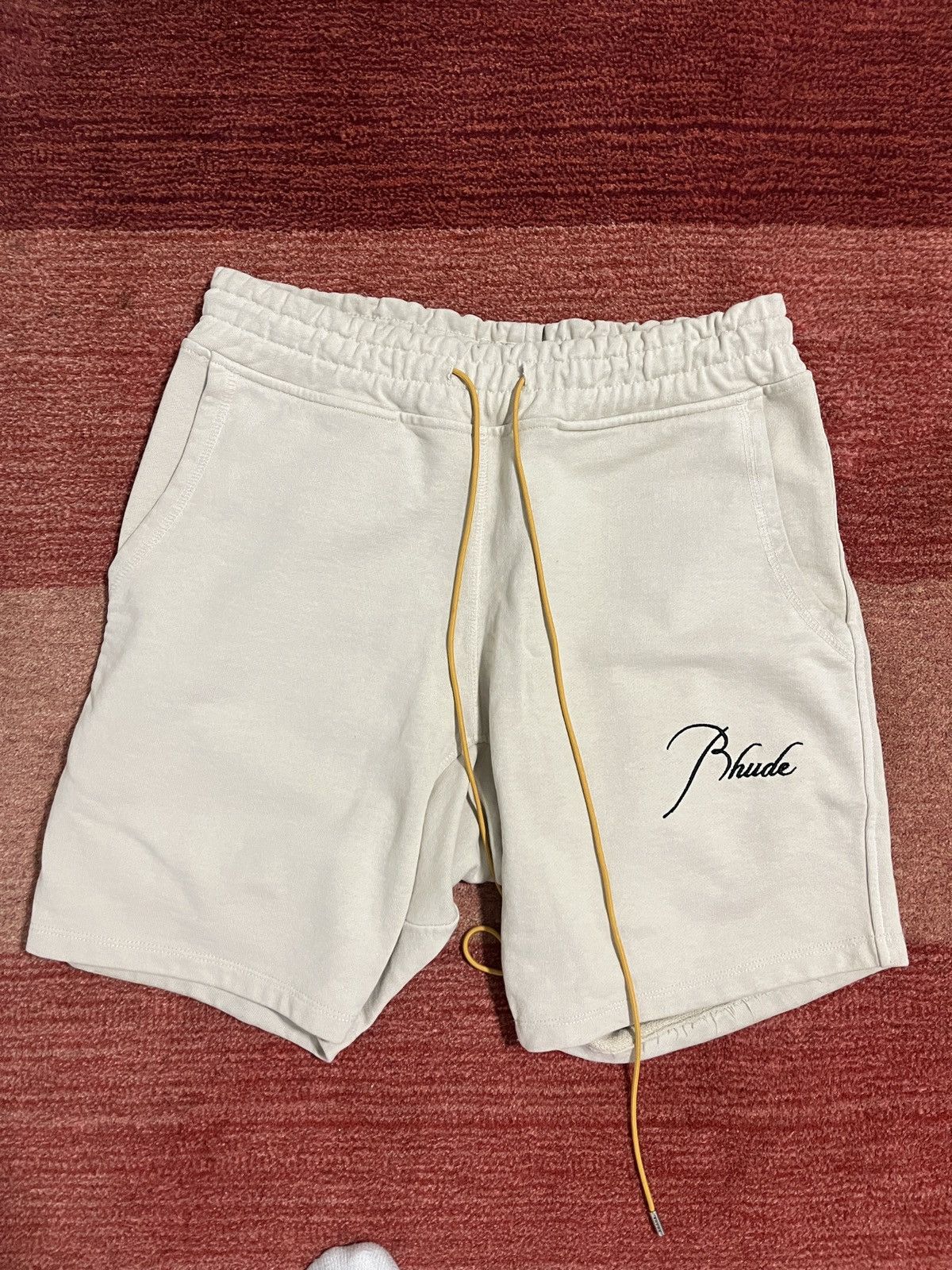 Image of Rhude Shorts Tan, Men's (Size 31)