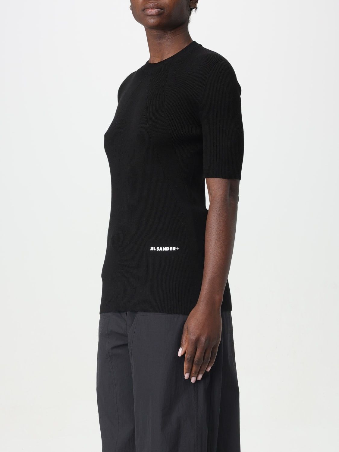 Jil Sander o1mt1gz0625 Sweater in Black Size XL / US 12-14 / IT 48-50 - 4 Thumbnail