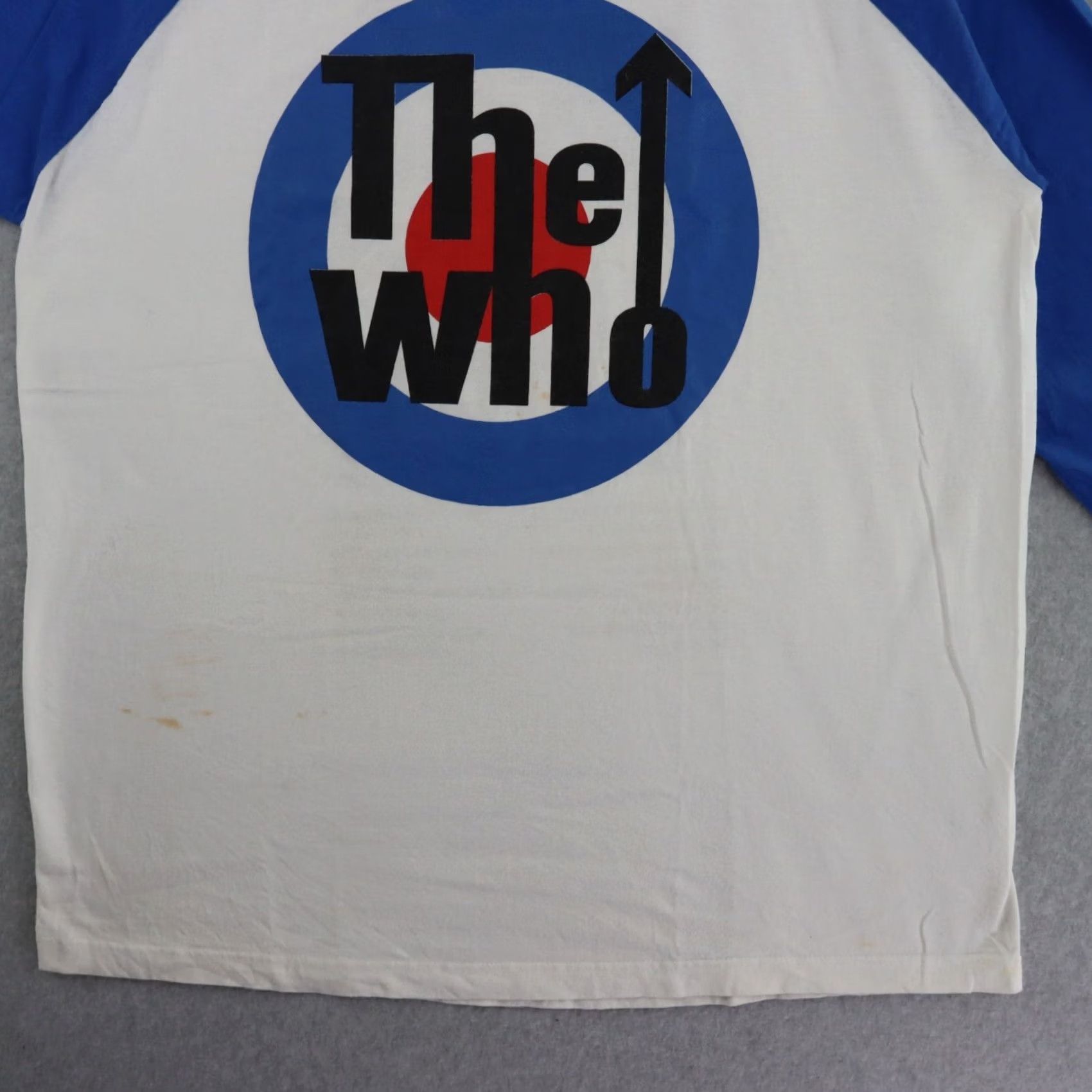 Vintage The Who Shirt Adult XL Blue Rock North American Tour 2019 Raglan Size US XL / EU 56 / 4 - 4 Thumbnail