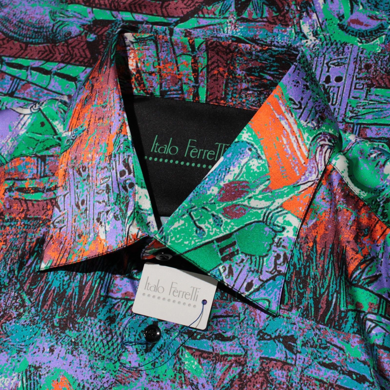 Other Italo Ferretti New with tags Shirt Size L US In Green Size US L / EU 52-54 / 3 - 1 Thumbnail